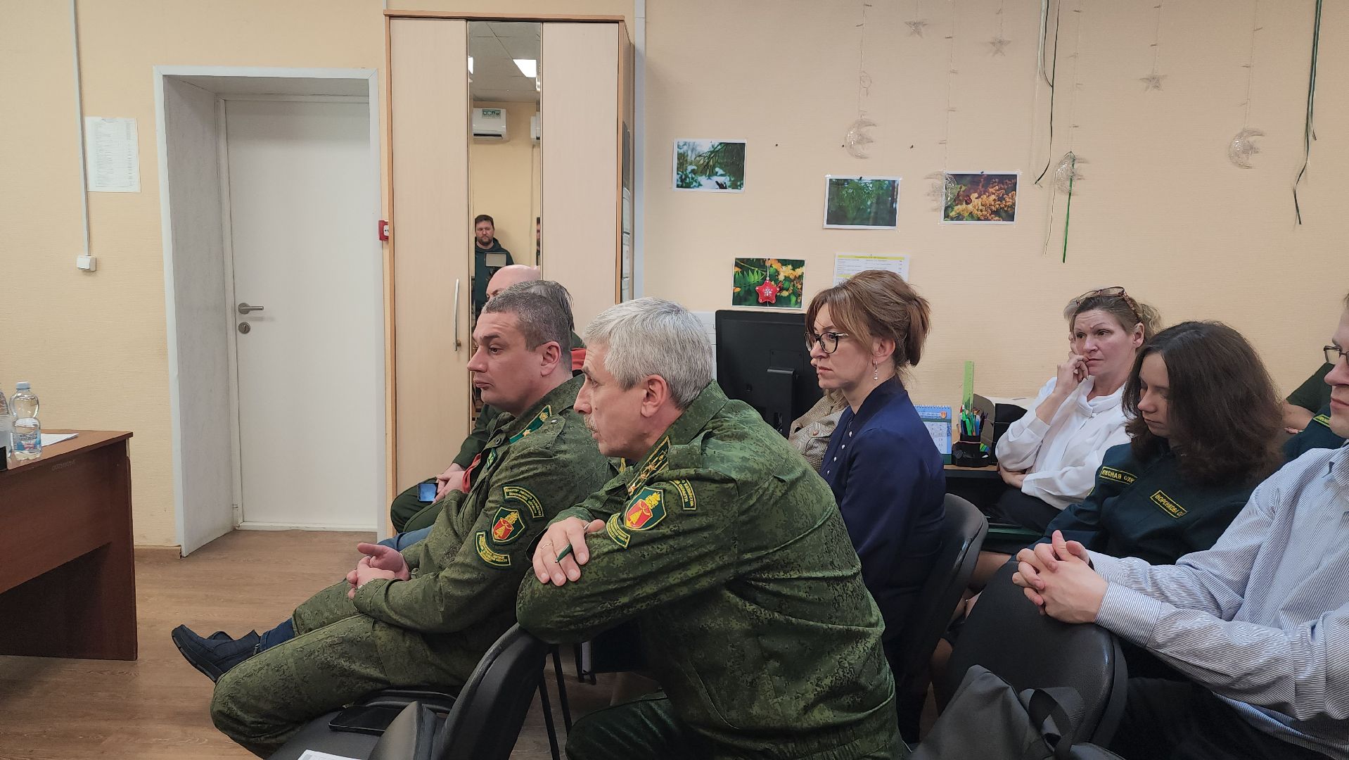 Мособллес, подготовка к пожароопасному сезону, оперативное совещание, поселок Колышкино болото, Богородский городской округ,