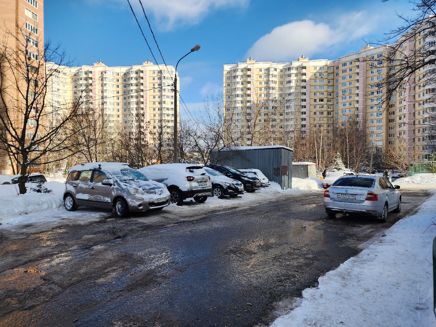 снегопад ольга, фрязино, коммунальная техника,