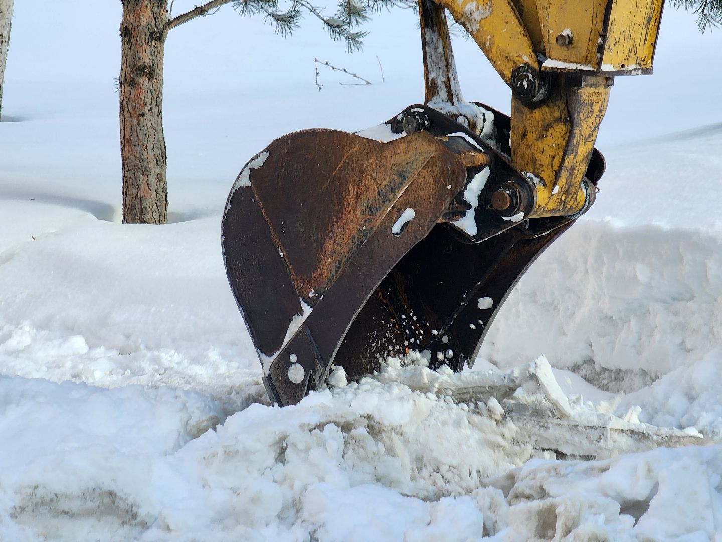 снегопад ольга, фрязино, коммунальная техника,