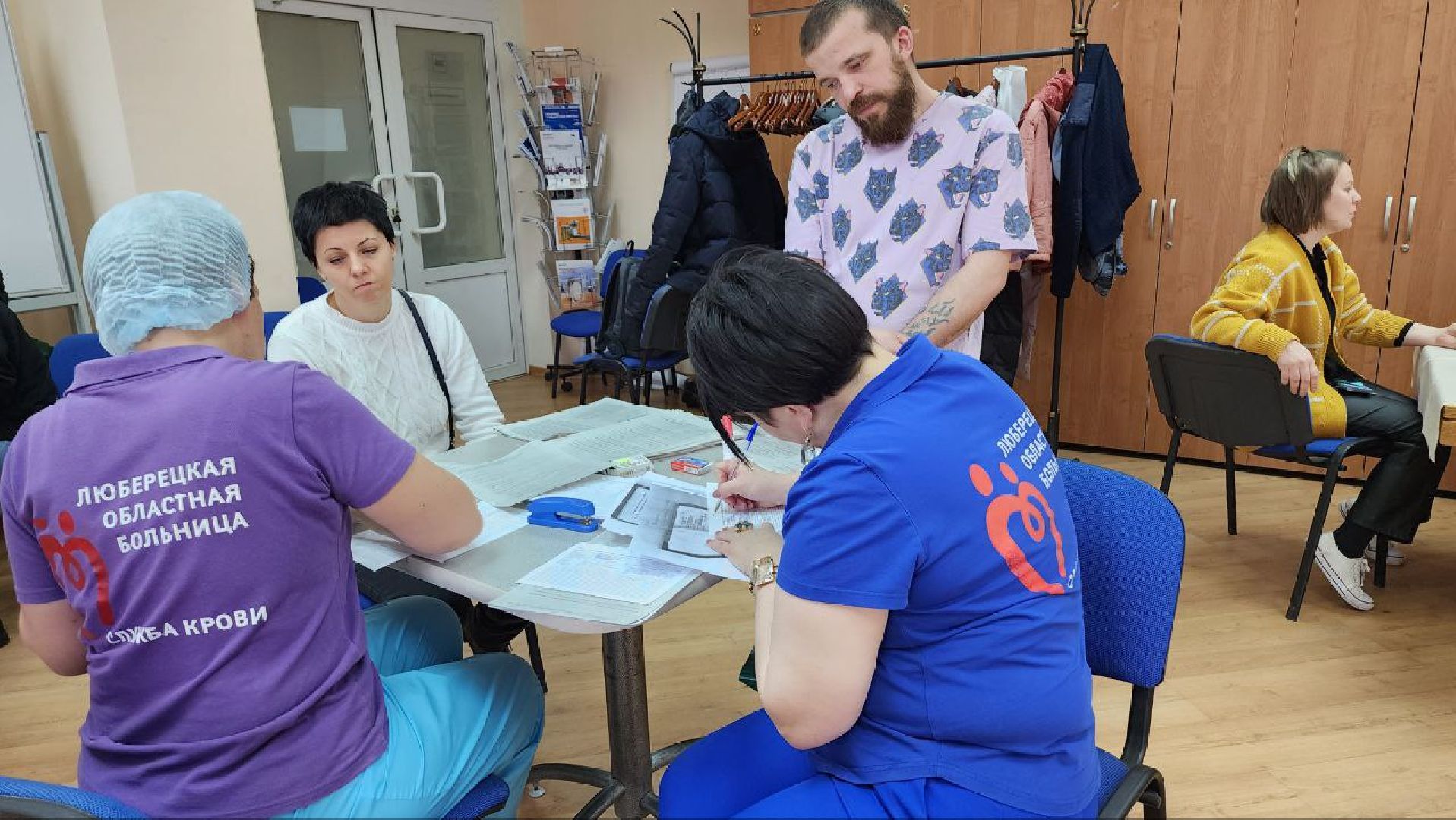 люберцы,донорская акция, люберецкая областная больница,