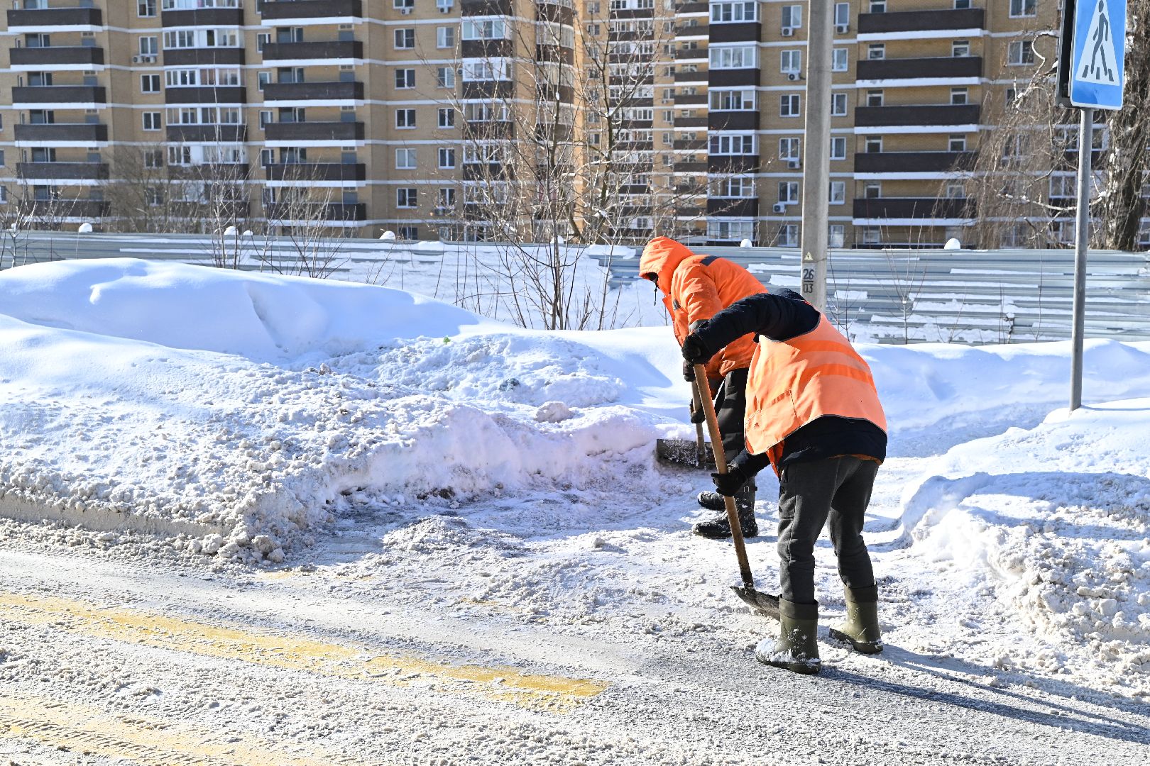 лыткарино, жкх, уборка снега, циклон ольга,