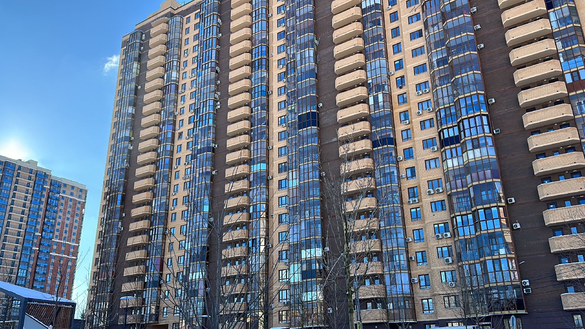 Одинцово, парк Союзный, уборка снега,