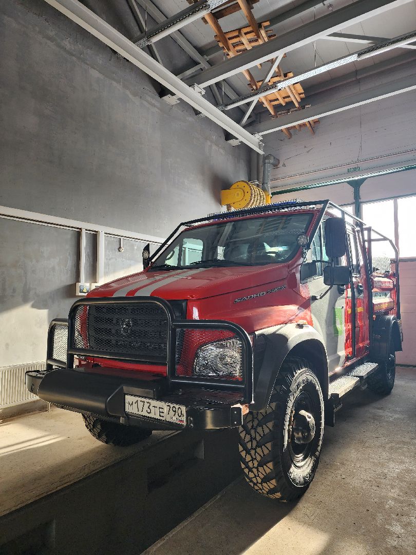 Центрлесхоз, лесопожарная станция, лесопожарная техника, село Ямкино, Богородский городской округ,