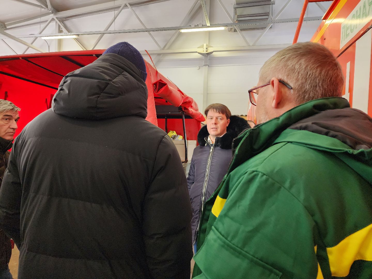 Центрлесхоз, лесопожарная станция, лесопожарная техника, село Ямкино, Богородский городской округ,