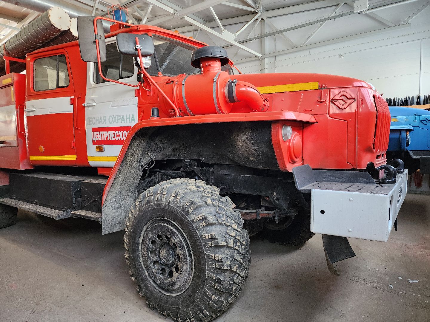 Центрлесхоз, лесопожарная станция, лесопожарная техника, село Ямкино, Богородский городской округ,