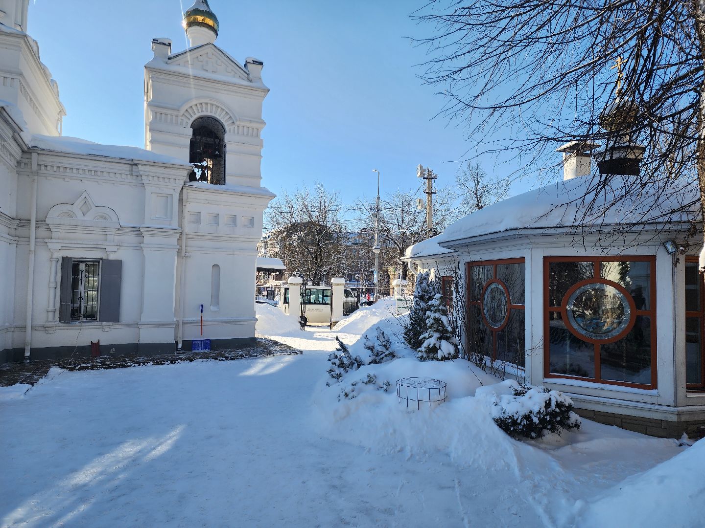 Звенигород, религия, Роспись храма,