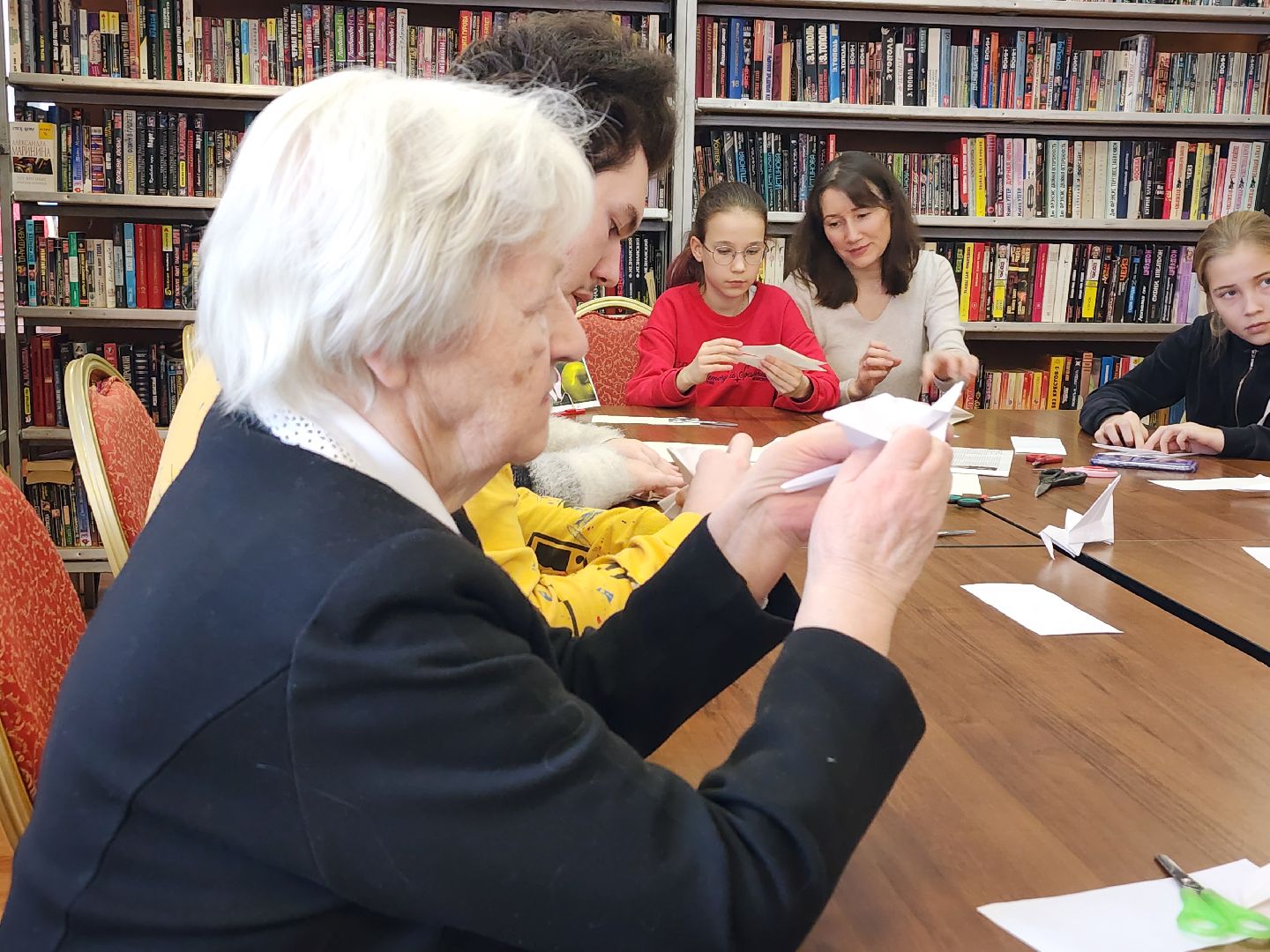 день юных героев-антифашистов, Великая Отечественная война, библиотека, Старая Купавна, Богородский городской округ,