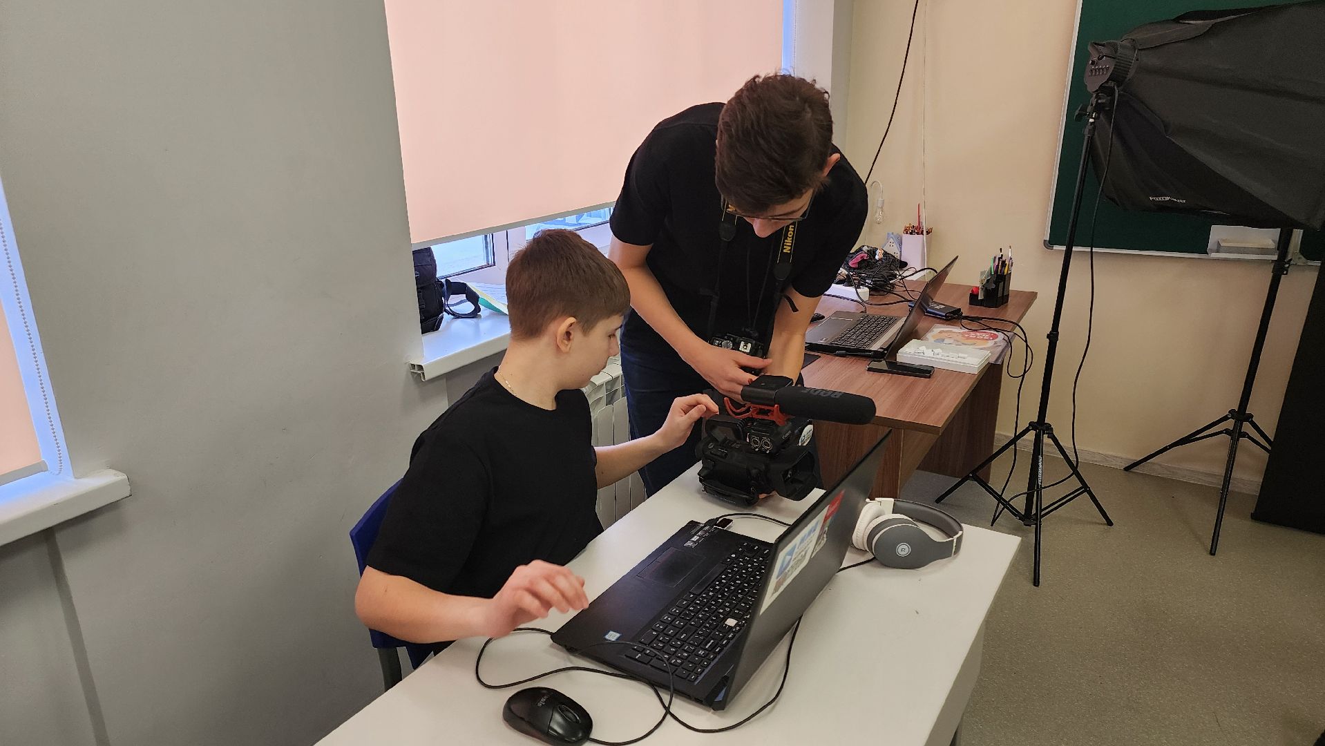 кашира, школа 9, медиацентр, ммц росток, детский сад, журналисты, мастер-класс,