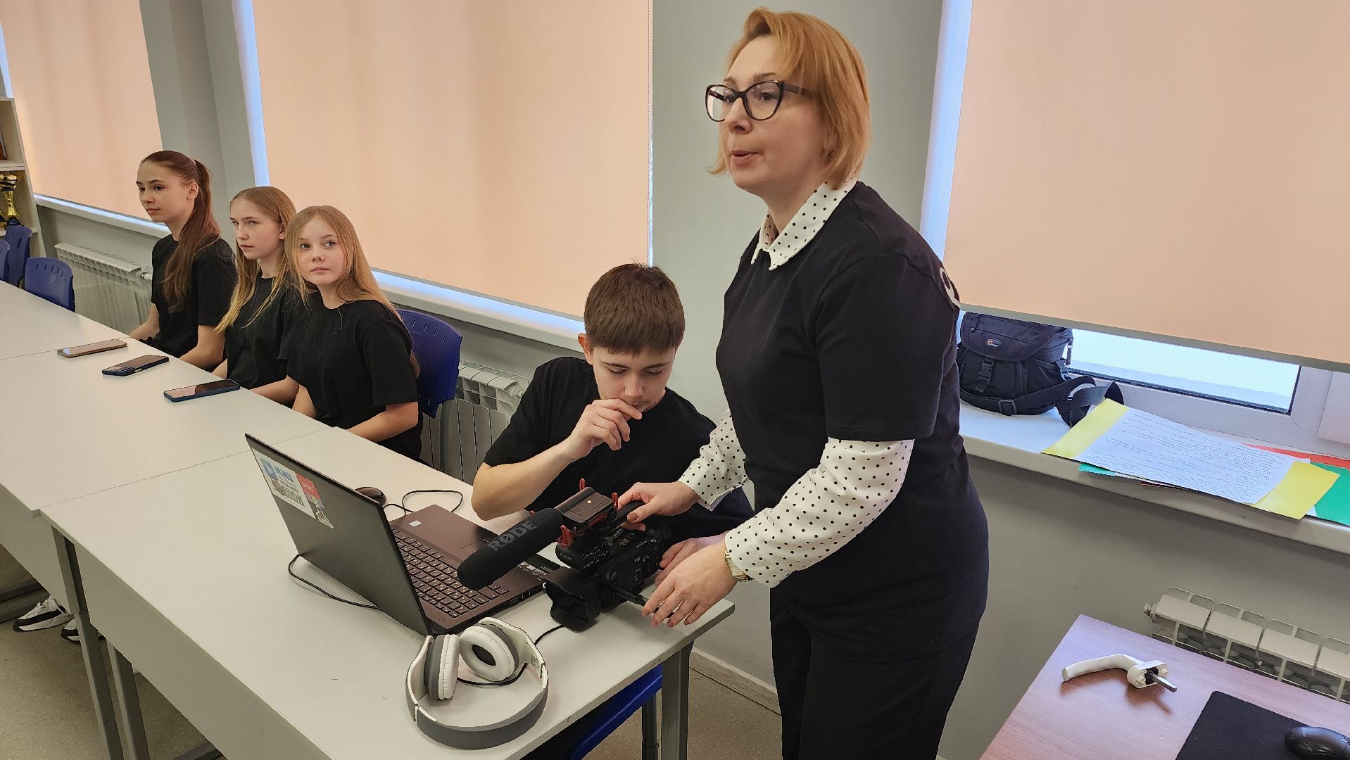 кашира, школа 9, медиацентр, ммц росток, детский сад, журналисты, мастер-класс,