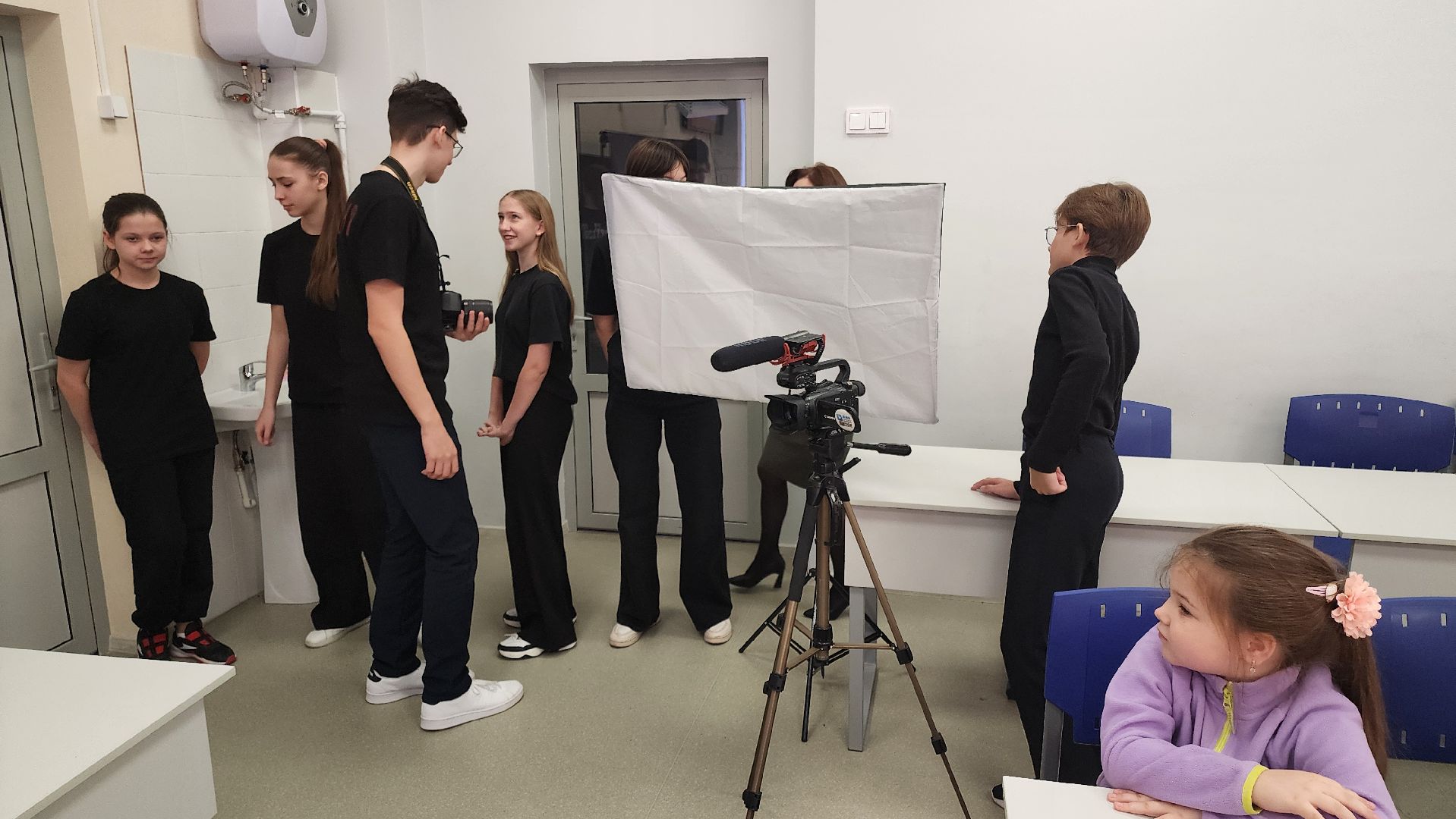 кашира, школа 9, медиацентр, ммц росток, детский сад, журналисты, мастер-класс,