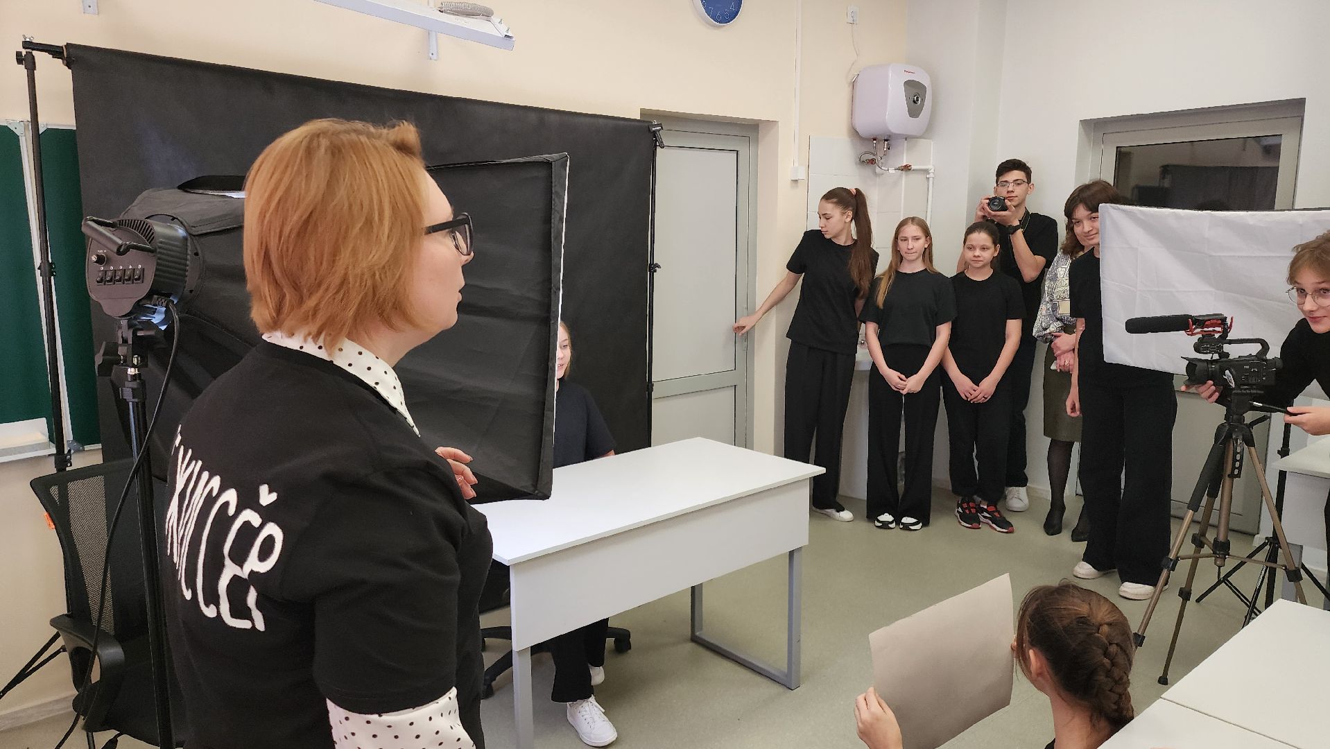 кашира, школа 9, медиацентр, ммц росток, детский сад, журналисты, мастер-класс,