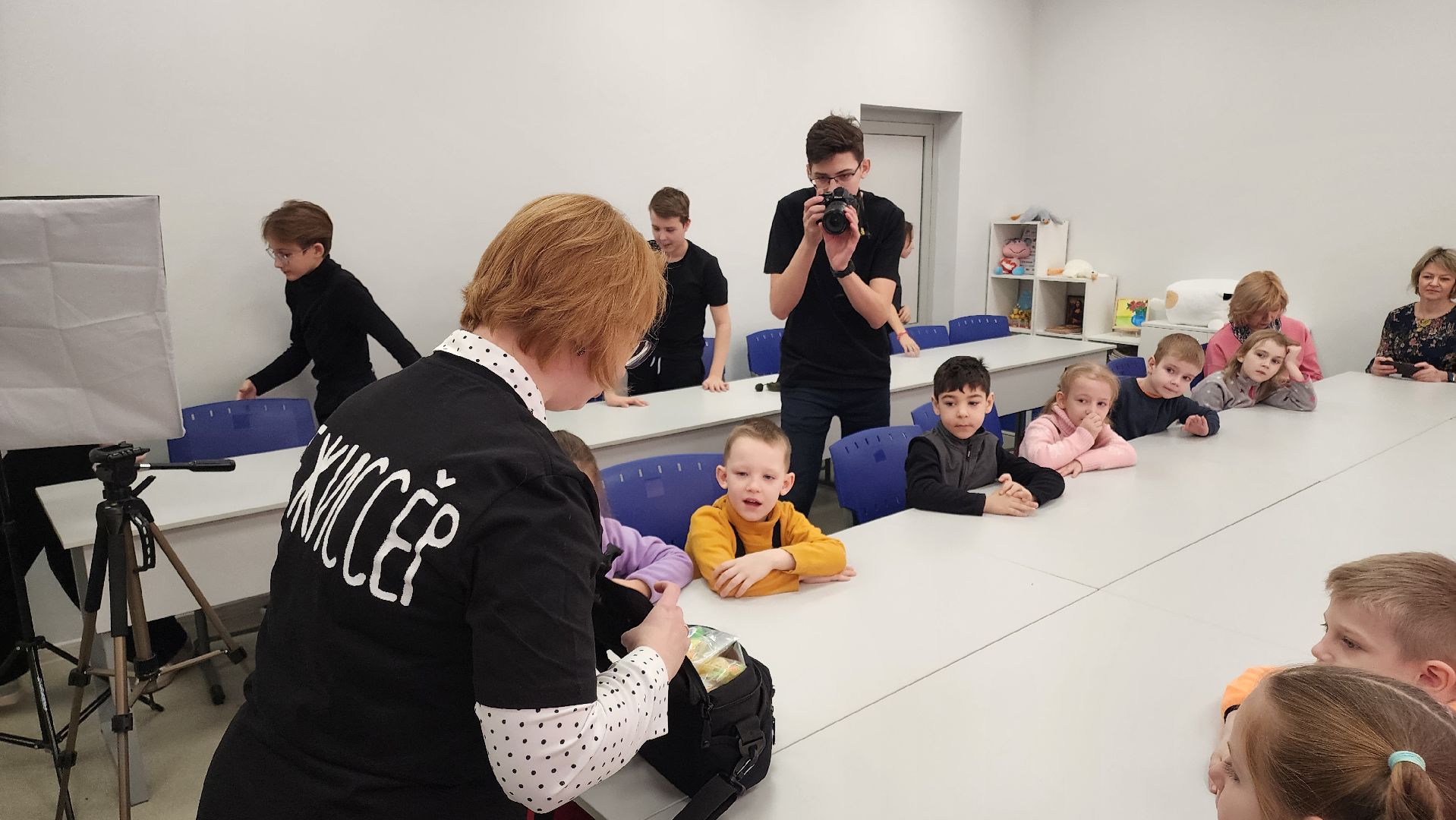 кашира, школа 9, медиацентр, ммц росток, детский сад, журналисты, мастер-класс,
