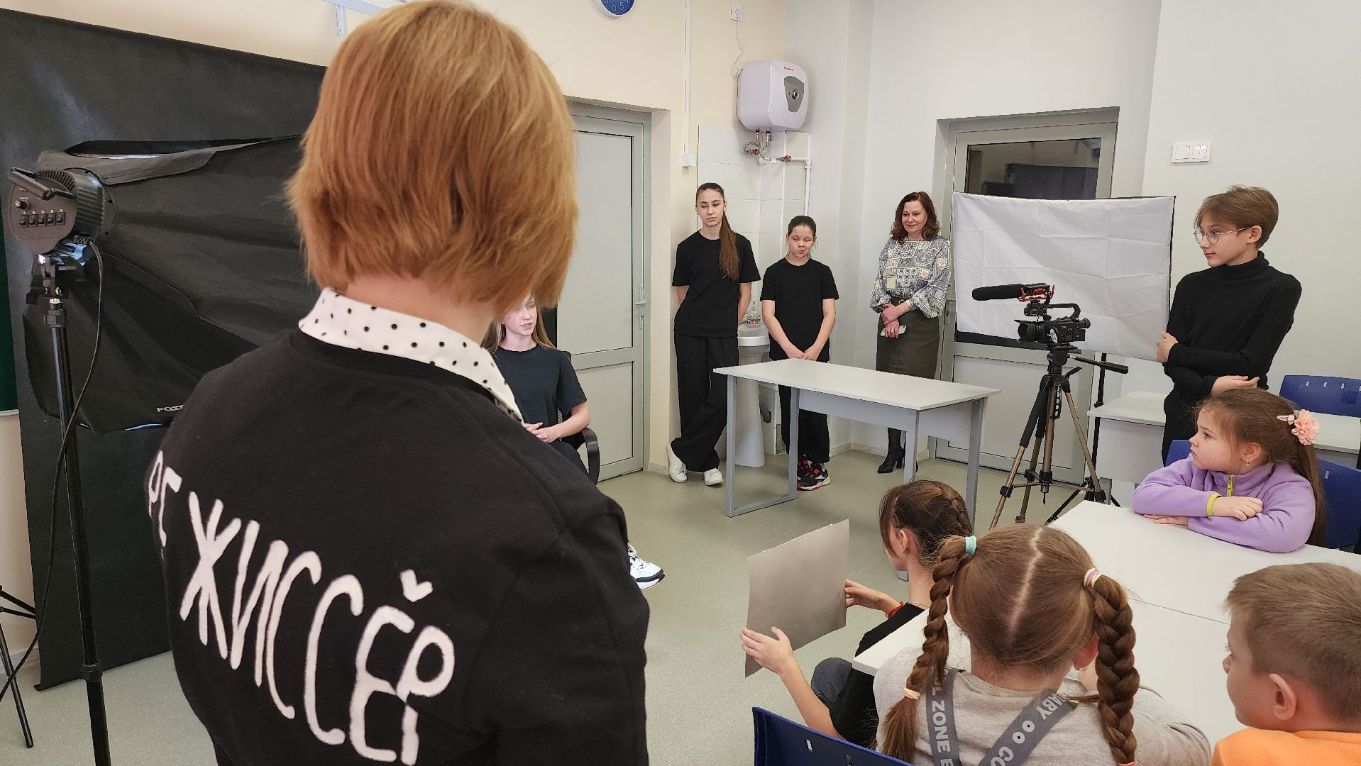 кашира, школа 9, медиацентр, ммц росток, детский сад, журналисты, мастер-класс,