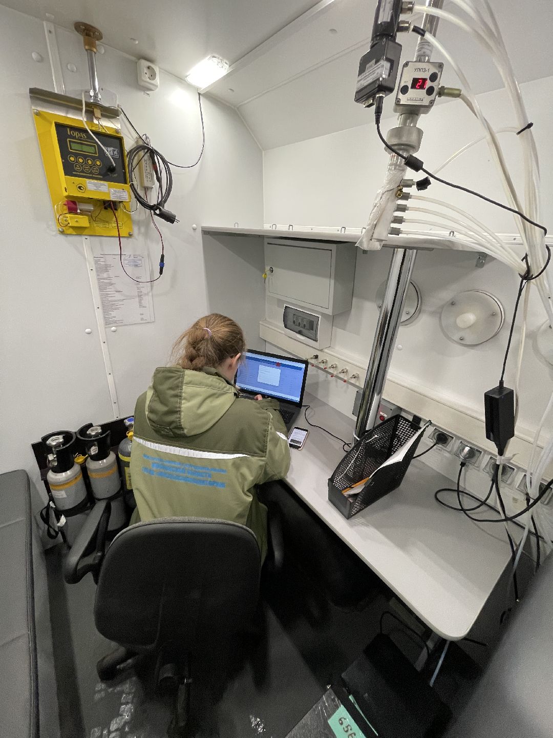 Экология, Одинцовский округ, Лесной городок, передвижная лаборатория, МОЭМ, Мособлэкондзор, Министерство экологии и природопользования,