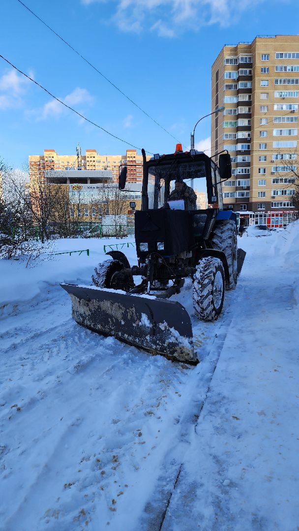 снегопад, жкх, Лосино-Петрвоский,