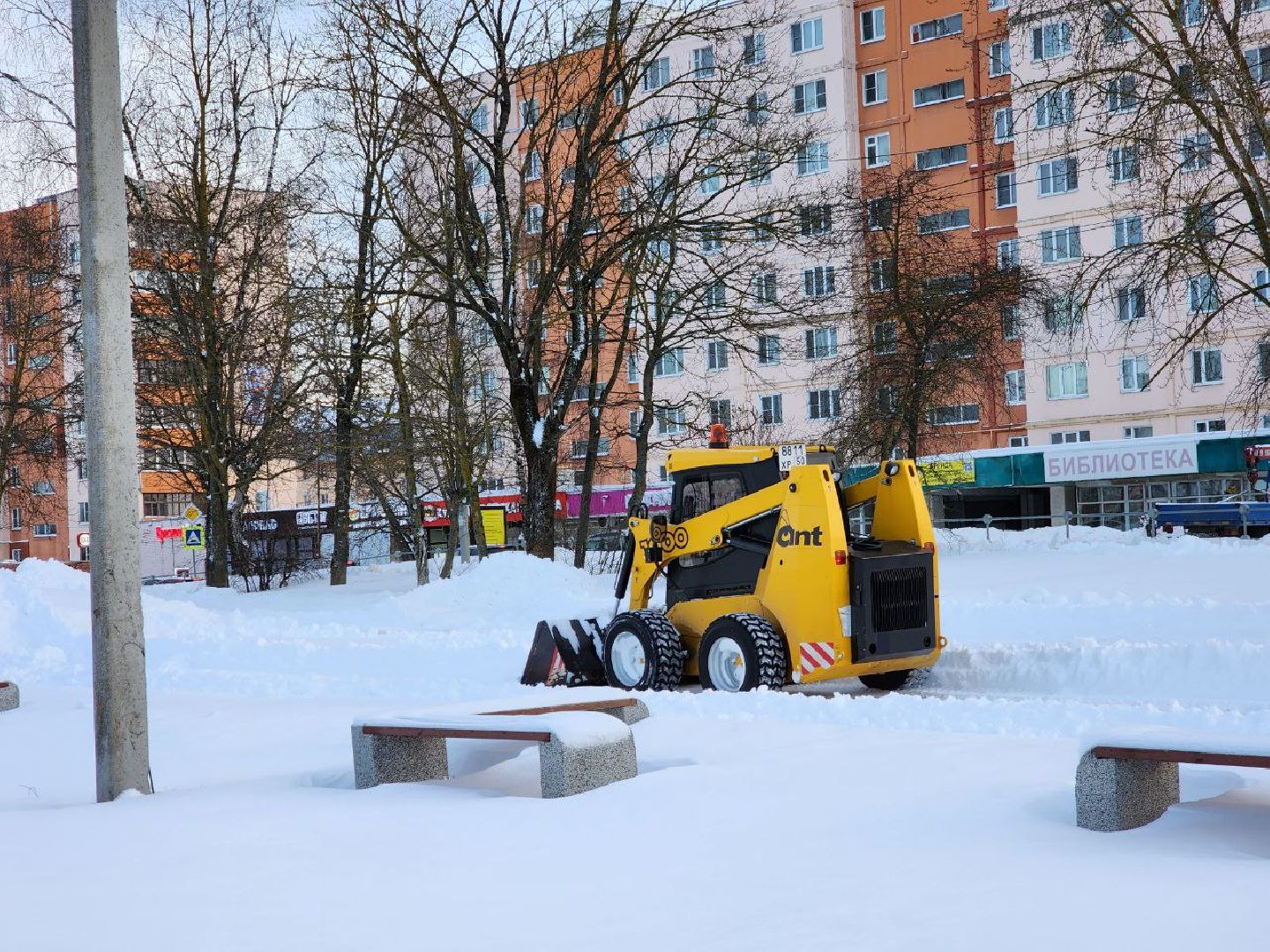 можайск, можайский городской округ, подмосковье, уборка снега, циклон ольга, снегопад, дворы, коммунальные службы, дорожные службы, жители,