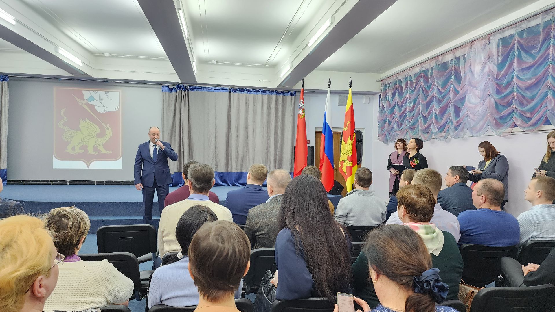 Егорьевск, Подмосковье, Московская область, непогода, награждение,