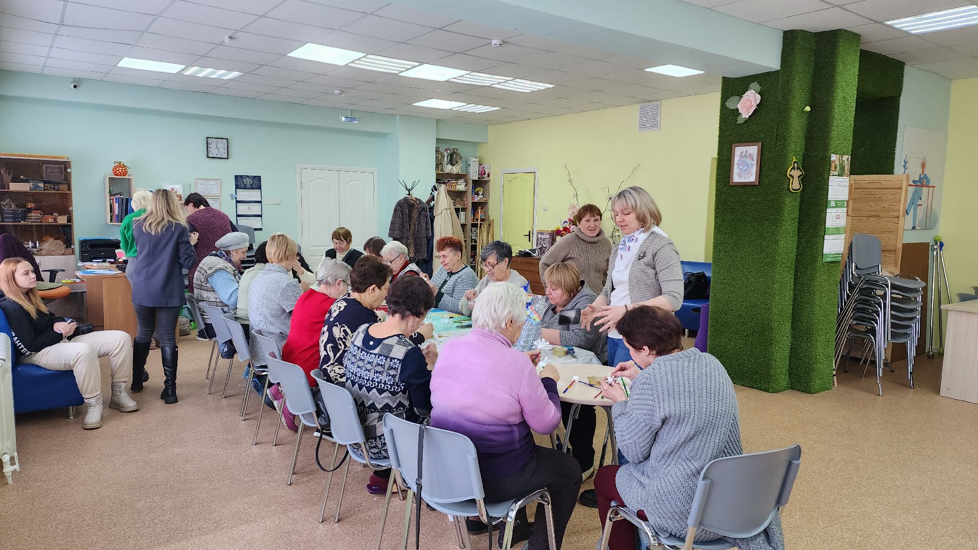 Подмосковье, Городской округ Пушкинский, Ивантеевка, активное долголетие,