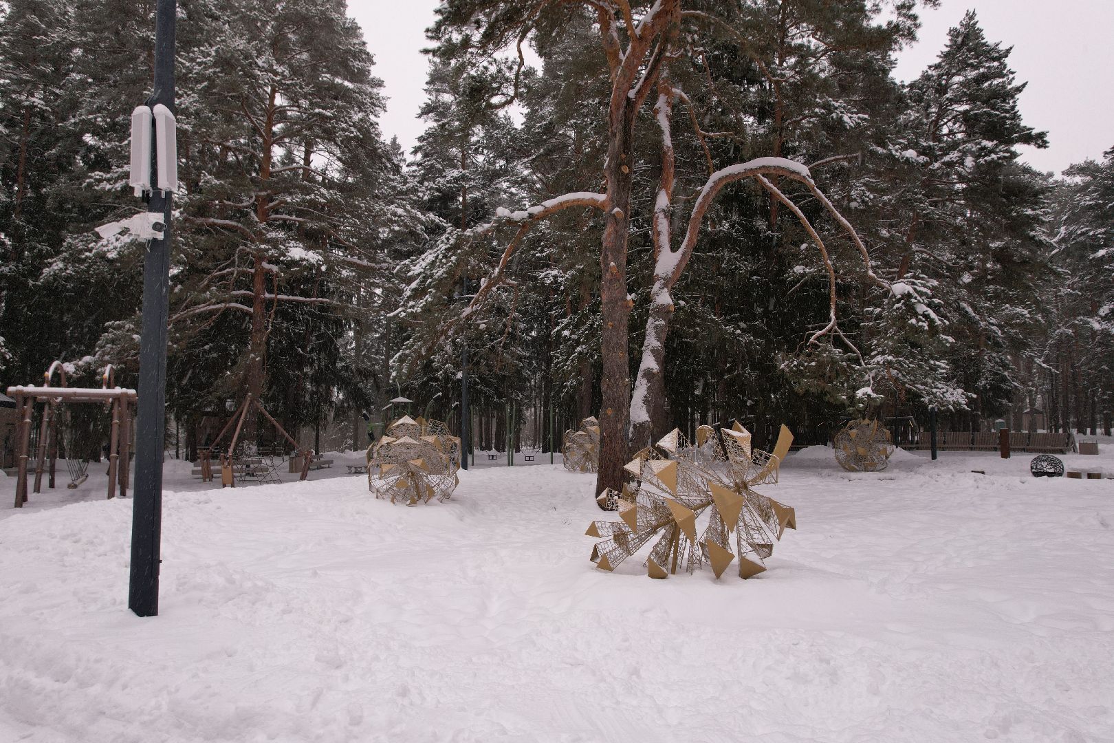 видео с коптера, благоустройство, парки, истра,