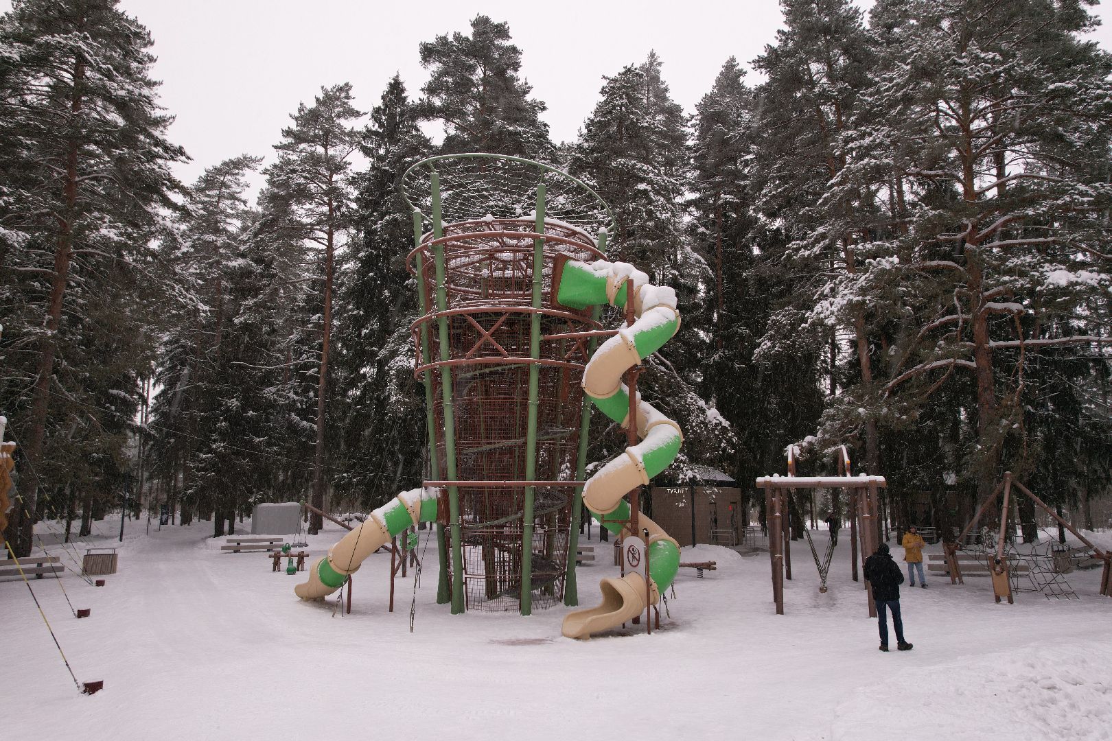 видео с коптера, благоустройство, парки, истра,