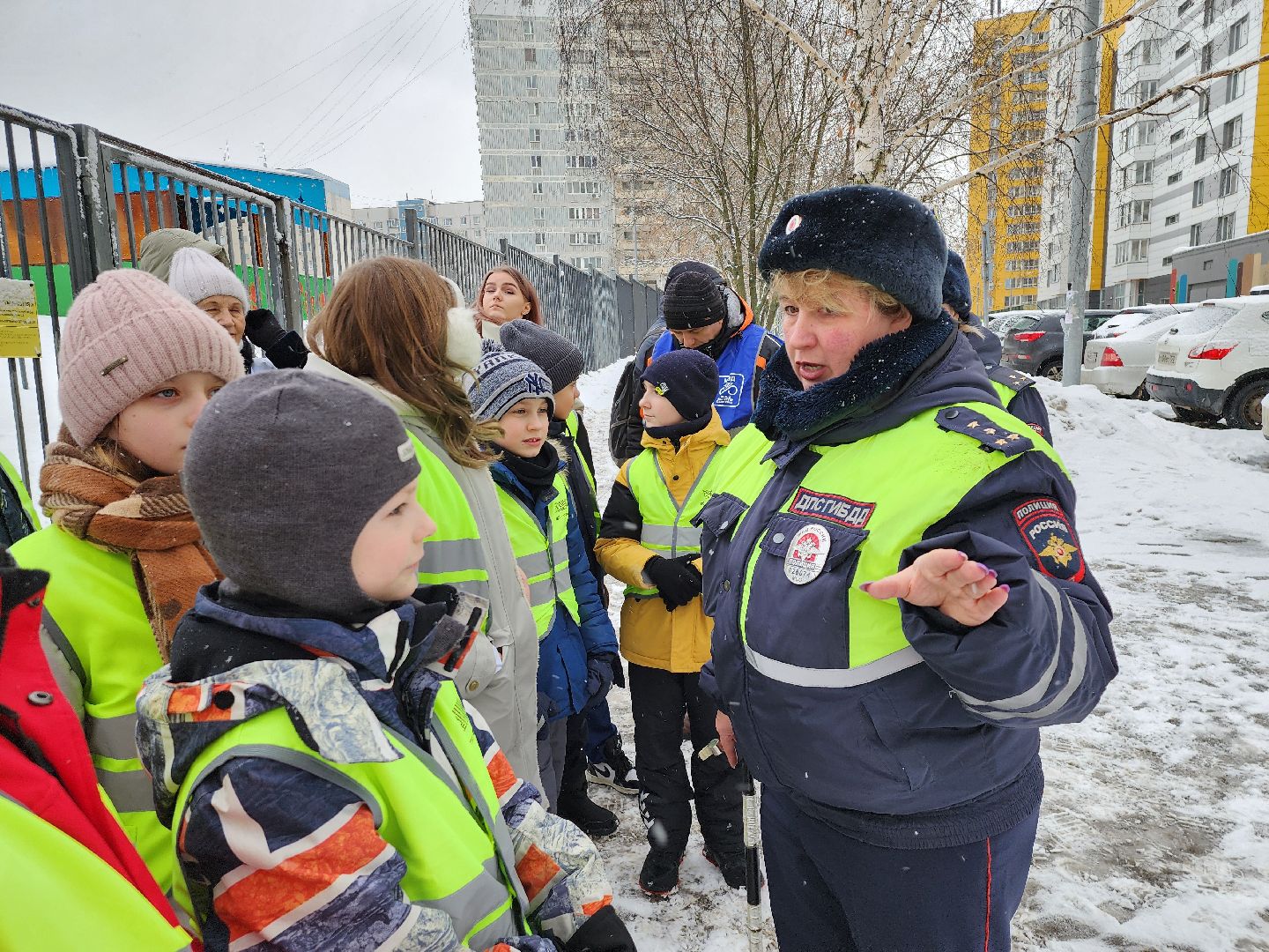 ПДД, госавтоинспекторы, ЮИД, рейд безопасности, школьники,