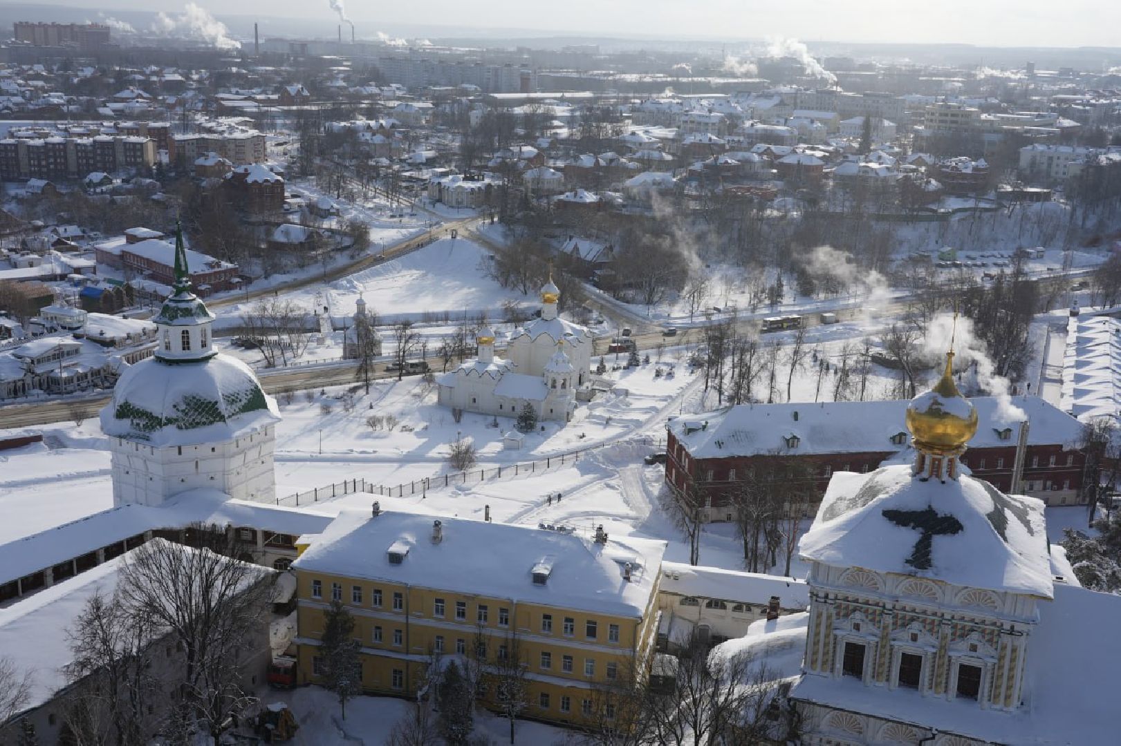 Сергиев Посад, Троице-Сергиева Лавра, Реставрация, Успенский собор, Уникальная работа, Религия, Архитектура,