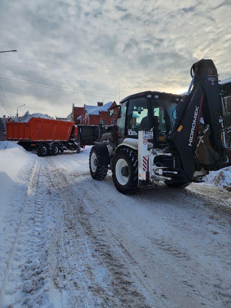 циклон ольга, уборка снега, орехово зуево,