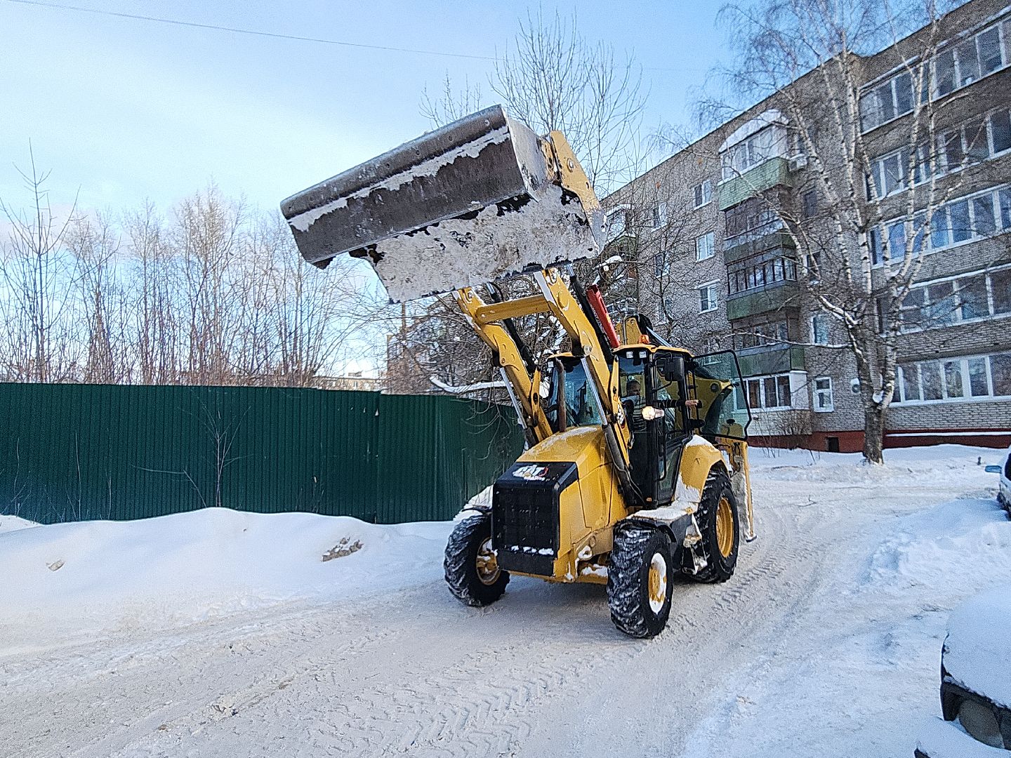 коломна, жкх, зима 2024, уборка снега,