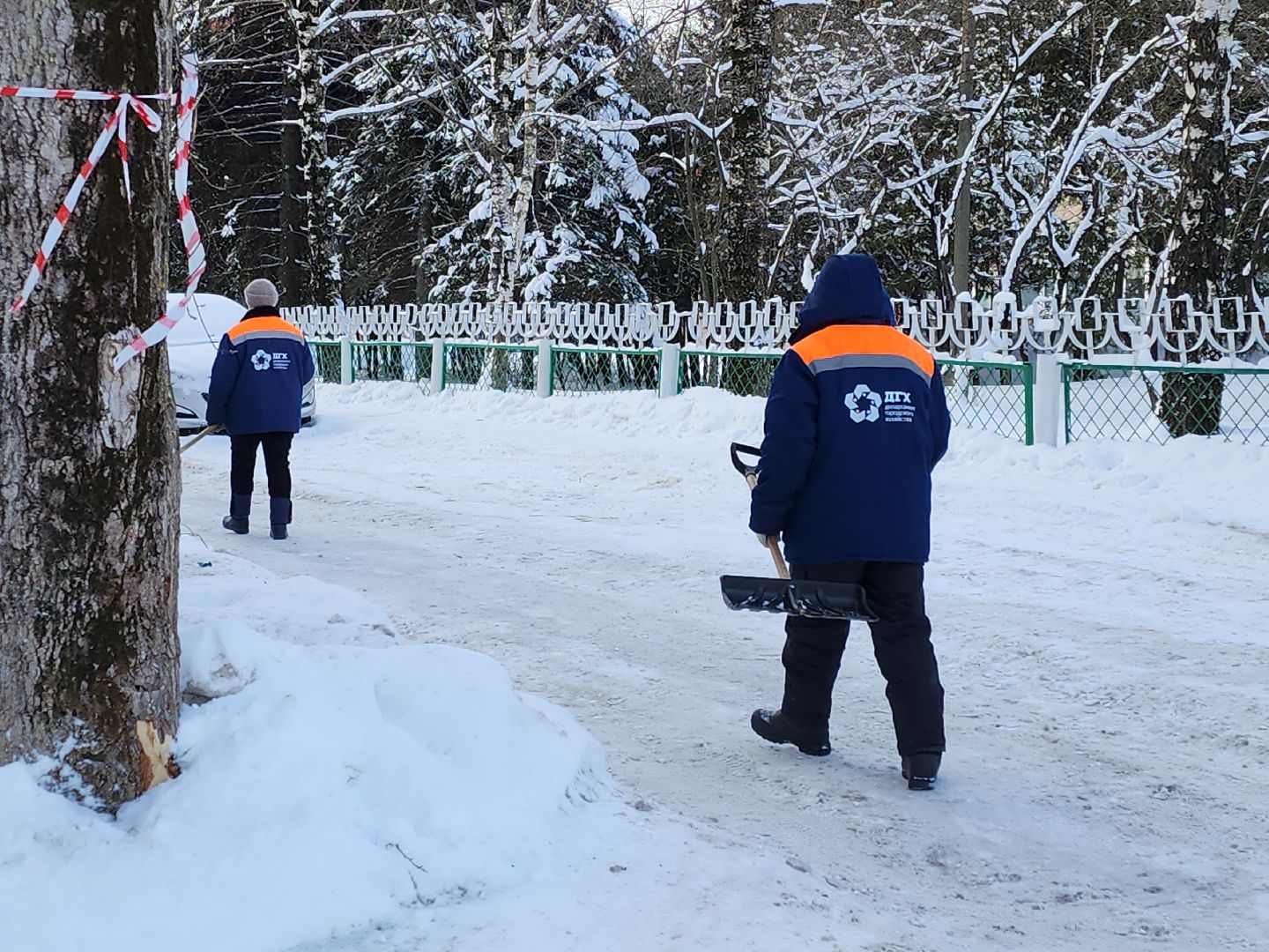 коломна, жкх, зима 2024, уборка снега,