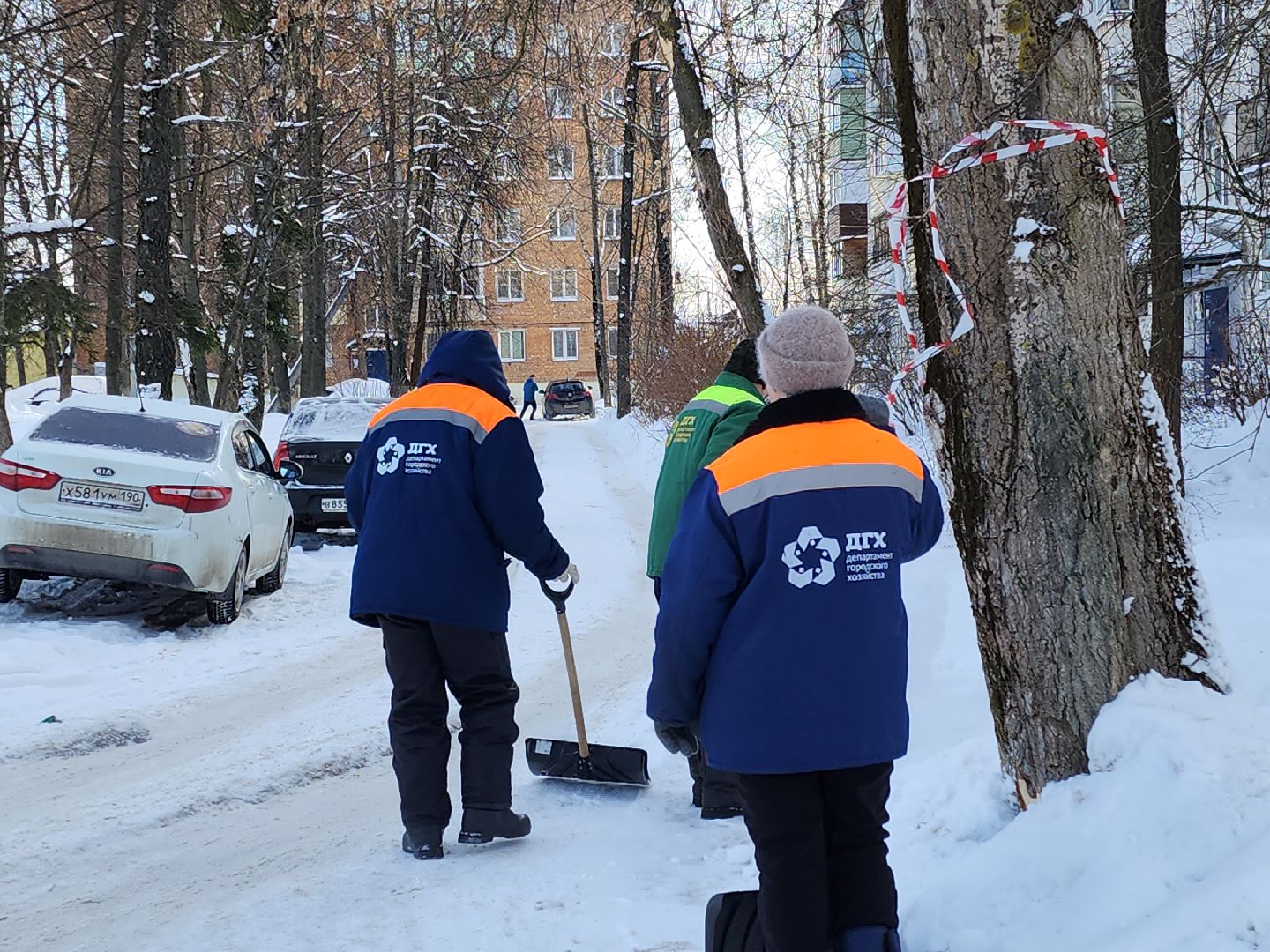 коломна, жкх, зима 2024, уборка снега,