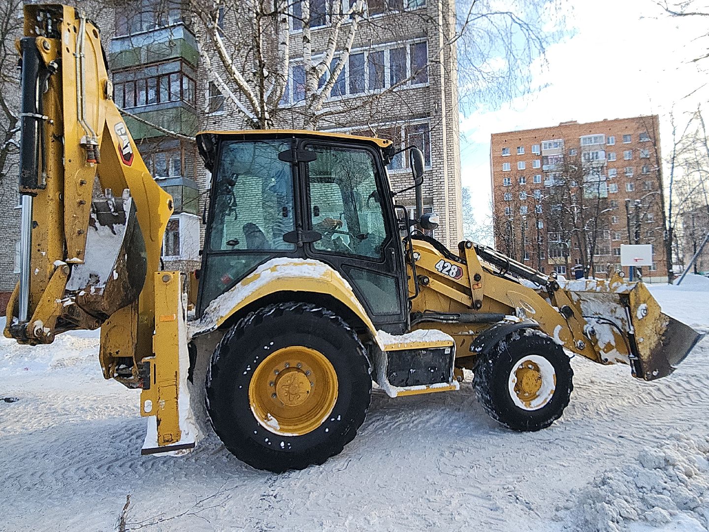 коломна, жкх, зима 2024, уборка снега,