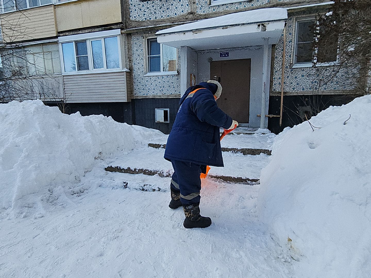 коломна, жкх, зима 2024, уборка снега,