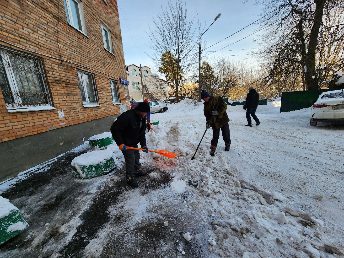 красноармейск, г.о. пушкинский, уборка снега, уборка общественных территорий,