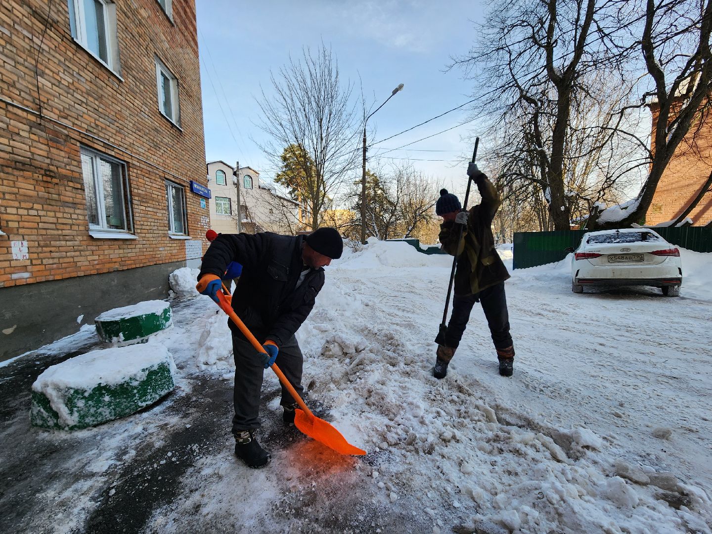 красноармейск, г.о. пушкинский, уборка снега, уборка общественных территорий,