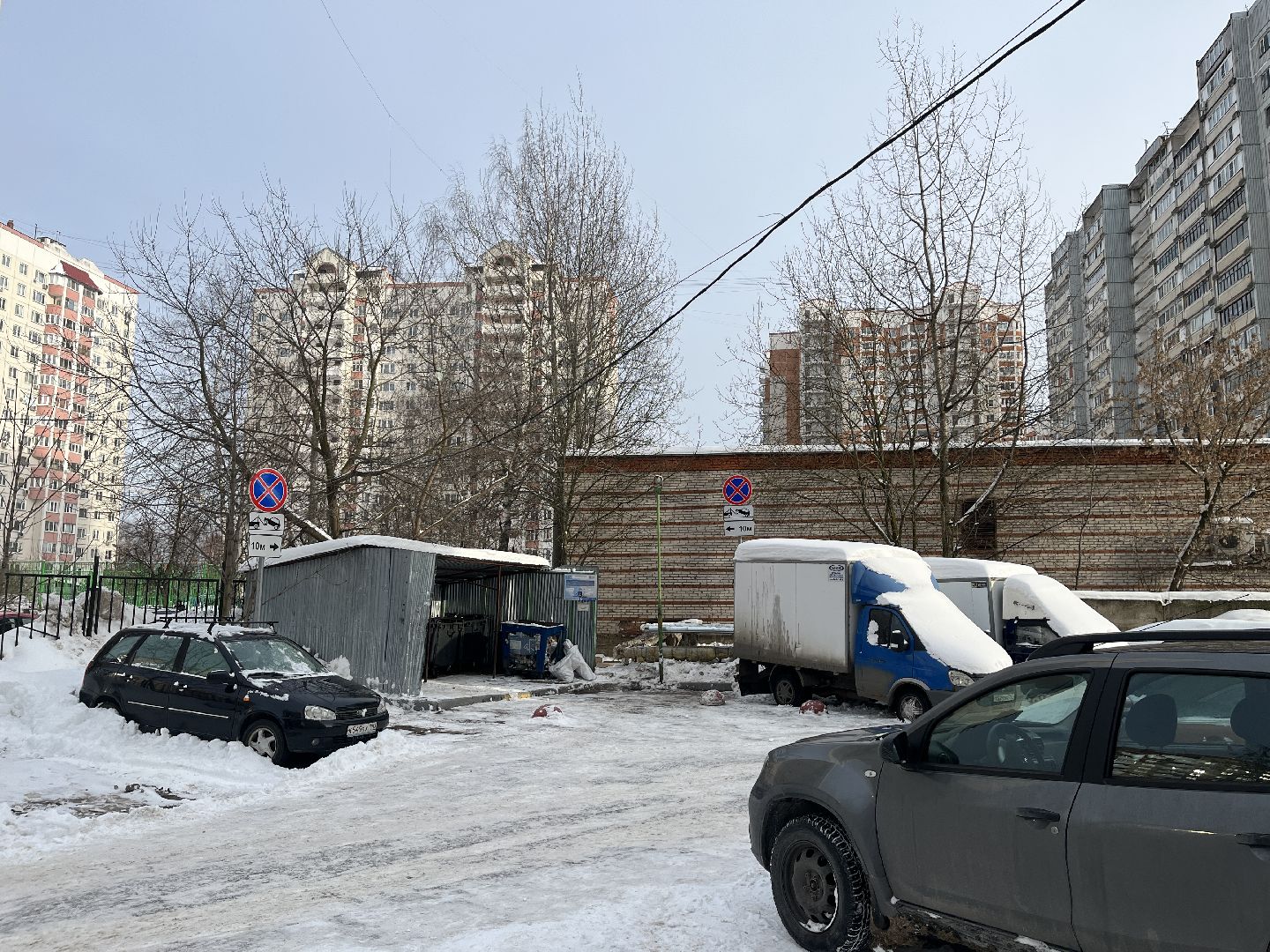 контейнерная площадка, мусор, вывоз мусора,