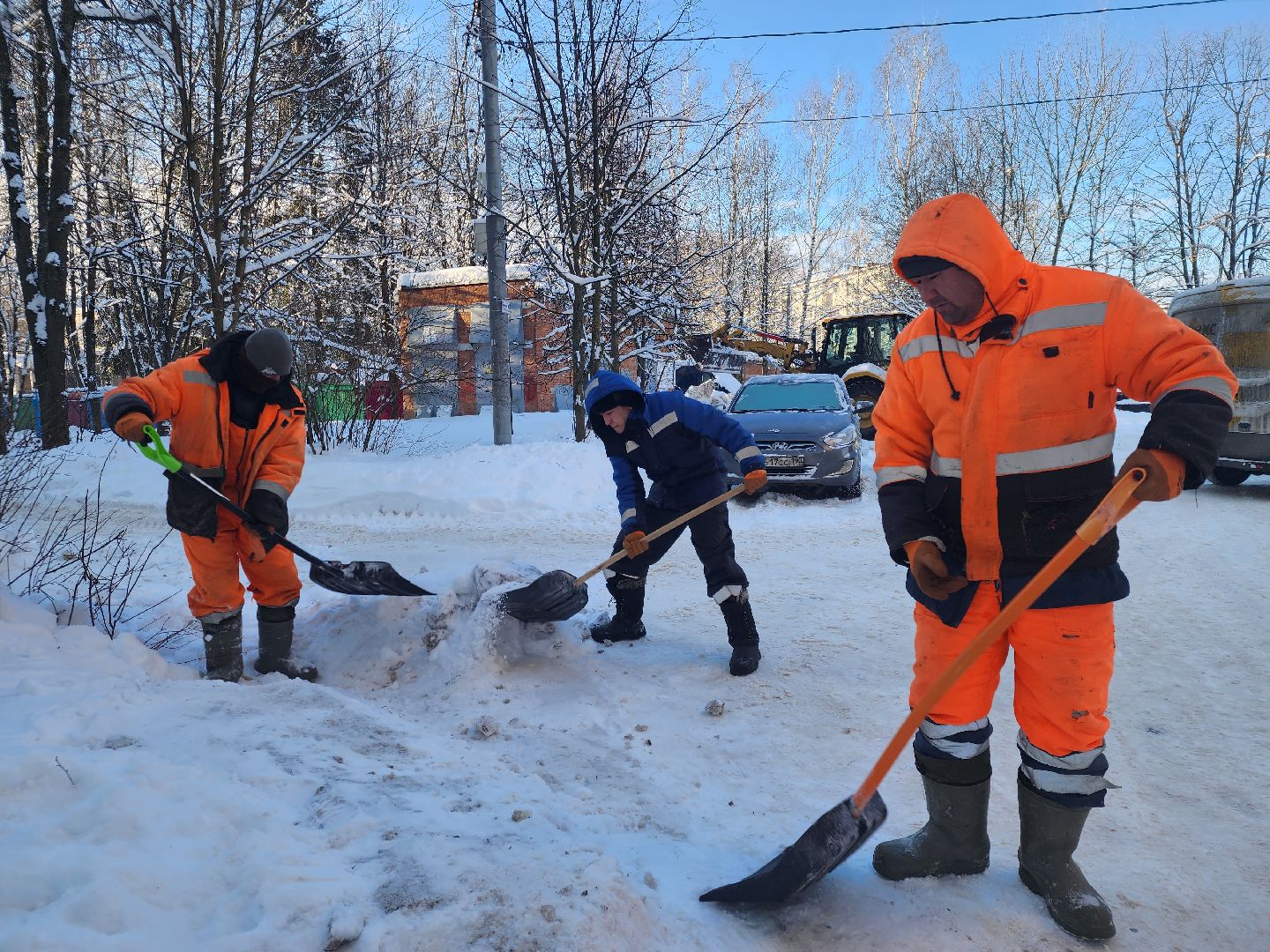 Звенигород, ЖКХ, Уборка снега,