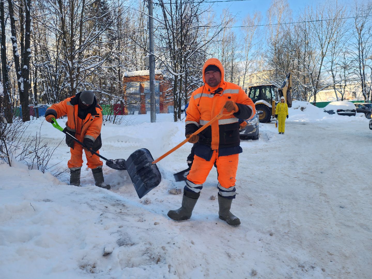 Звенигород, ЖКХ, Уборка снега,