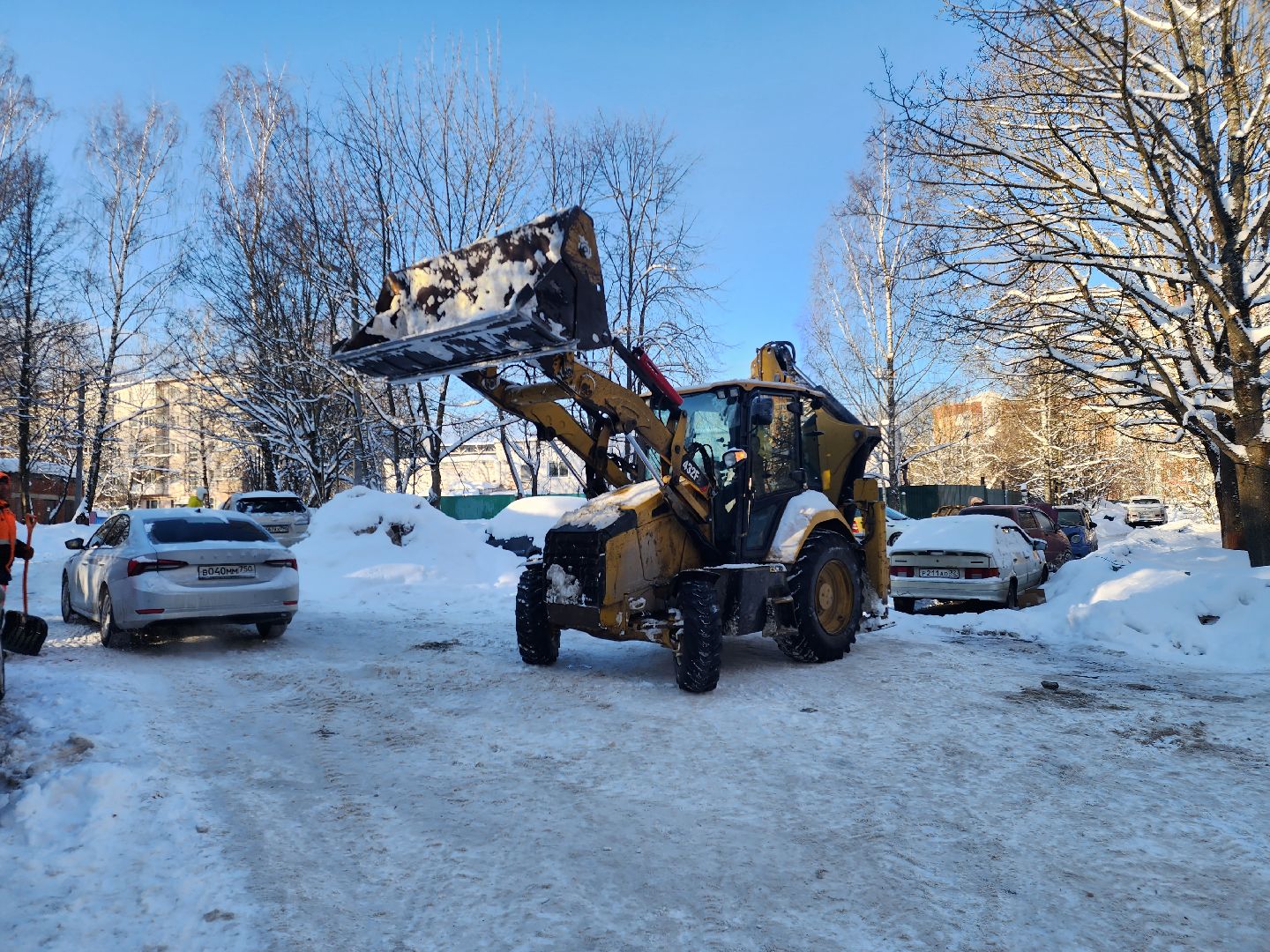 Звенигород, ЖКХ, Уборка снега,