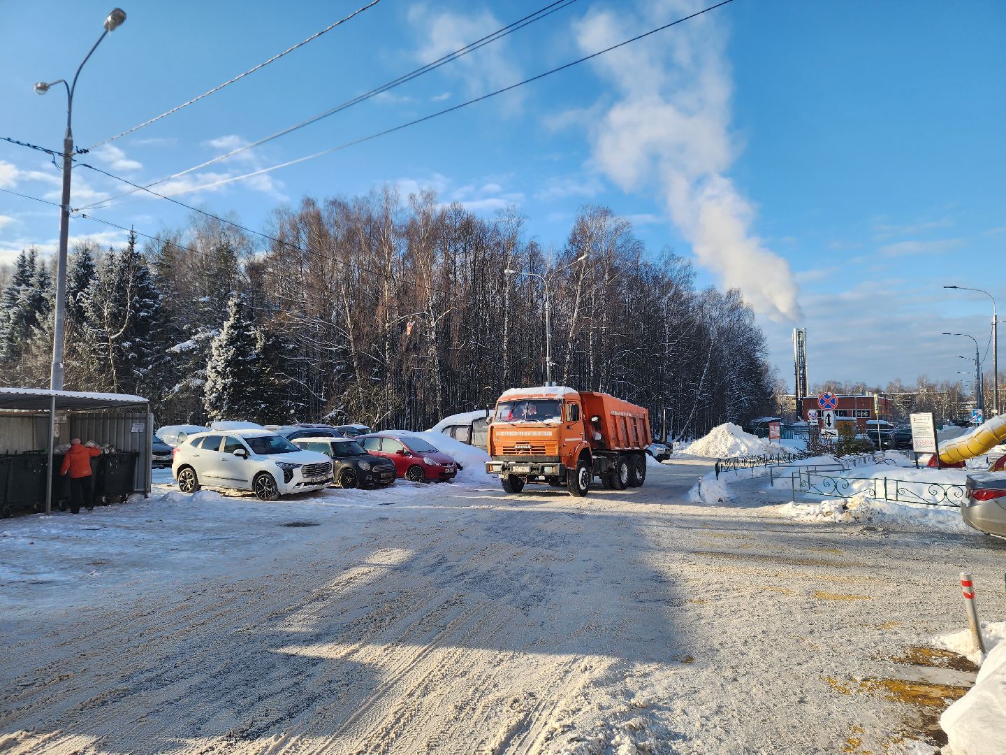 Звенигород, ЖКХ, Уборка снега,