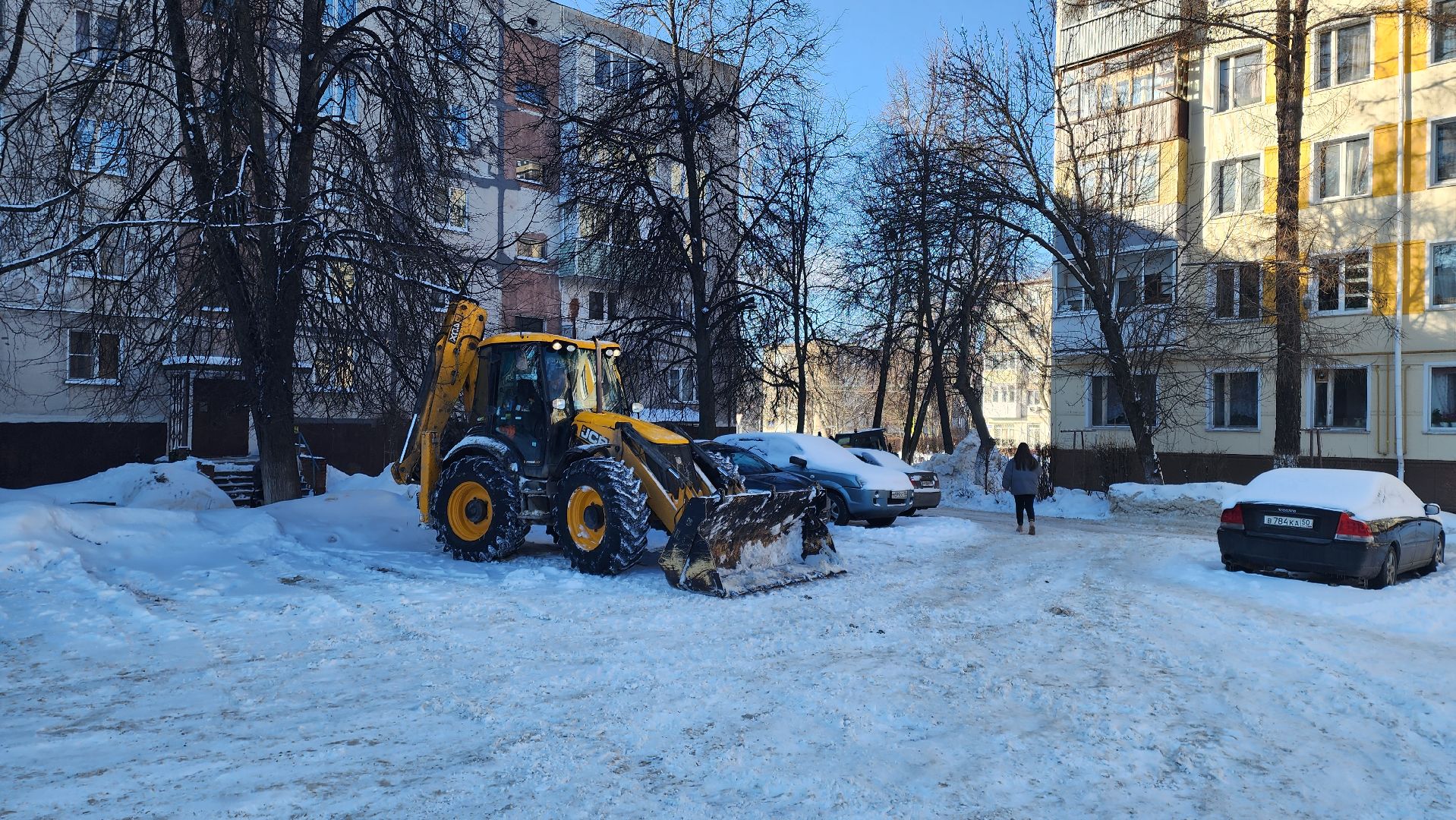 кашира, жкх, уборка, вывоз снега, водоканал, сугробы, завалы,