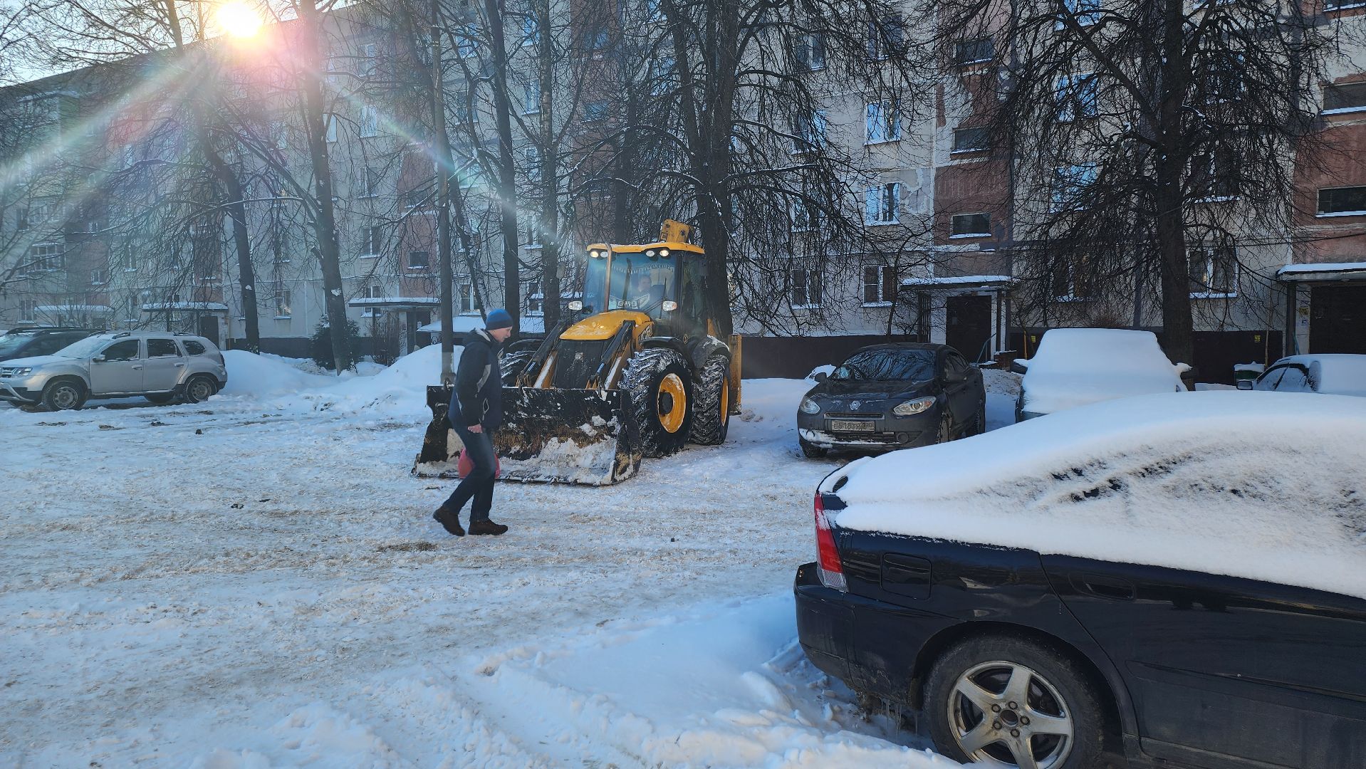 кашира, жкх, уборка, вывоз снега, водоканал, сугробы, завалы,