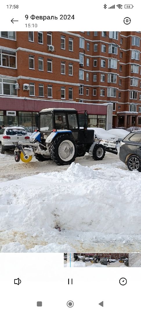 уборка снега, жкх, лобня,