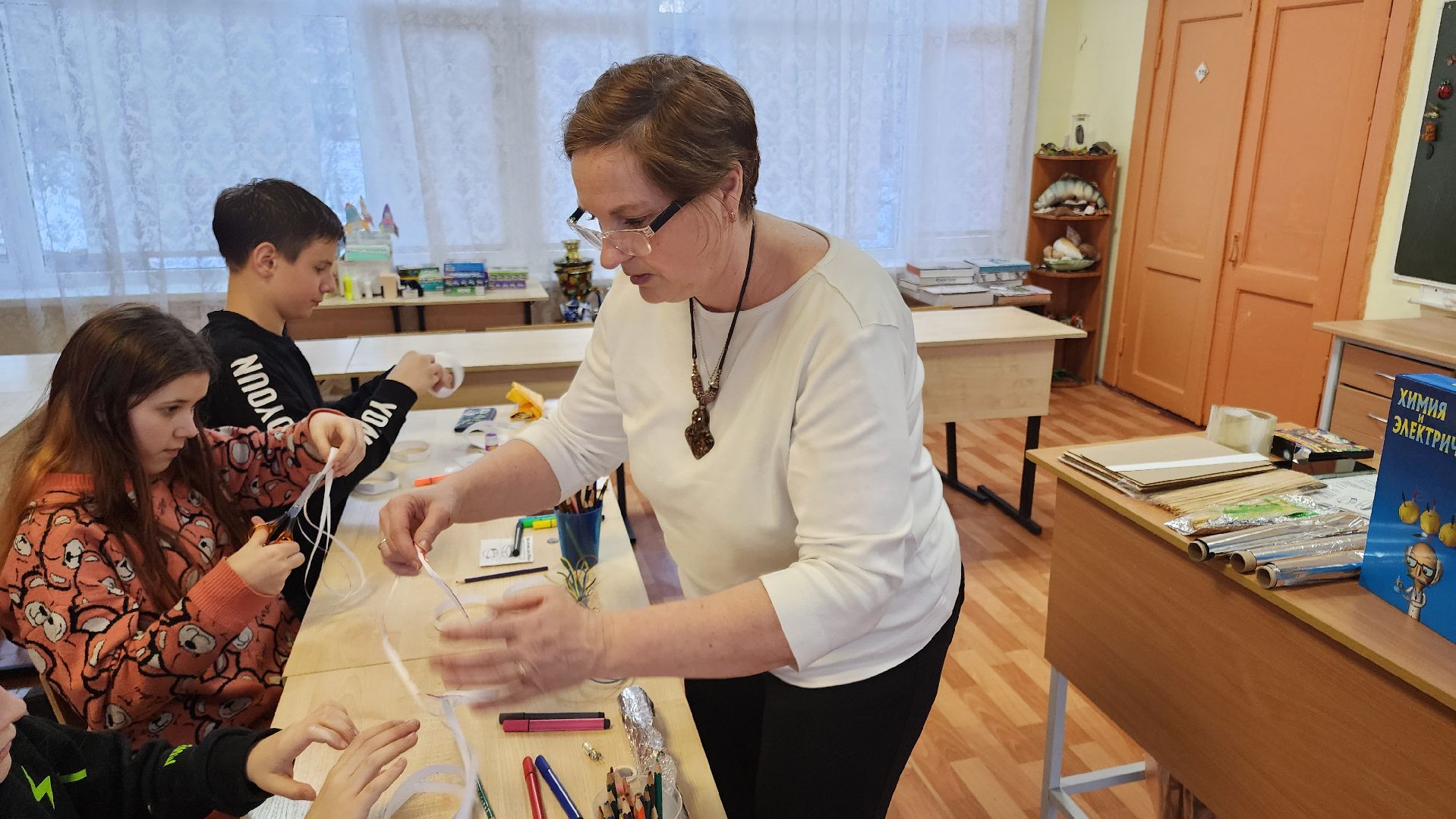 кашира, детский экологический центр, экологический экспериментариум, день науки, наука, физика, математика, химия,