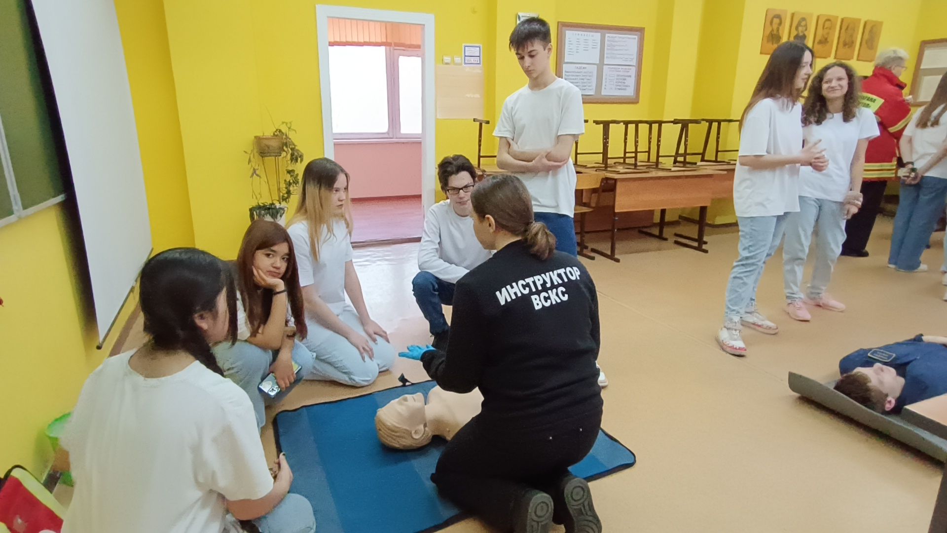 мастер-класс, пожарная безопасность, волонтеры, дмитровский техникум,