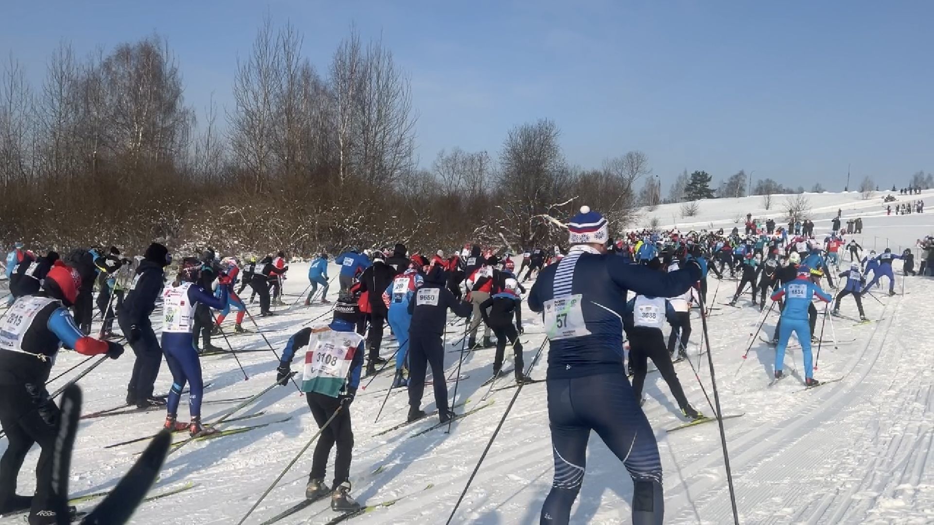 химки, лыжня россии, спорт, лыжные гонки,