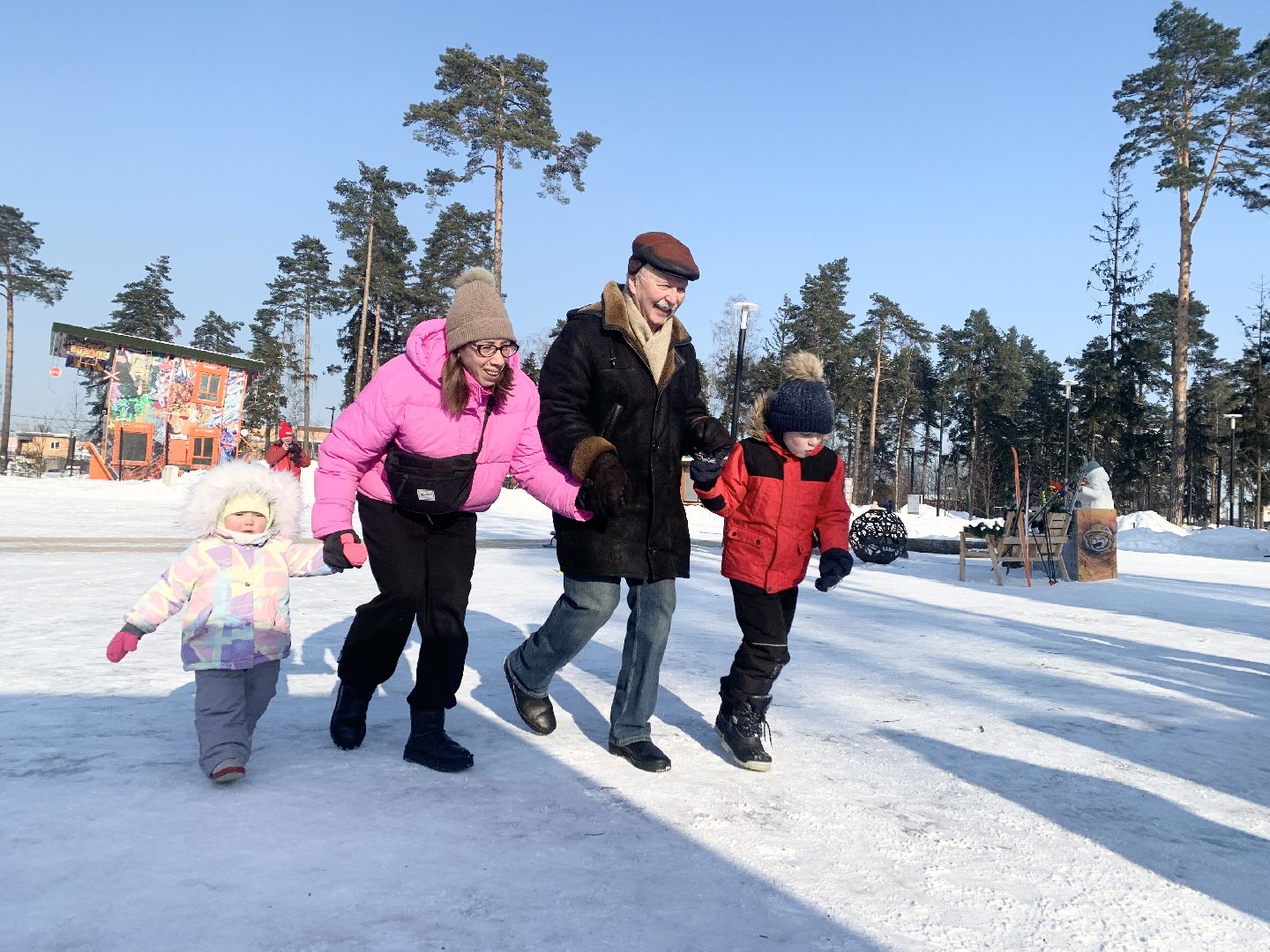 Балашиха, Подмосковье, Стартуют все, Парки, Лыжня, Лыжные гонки,