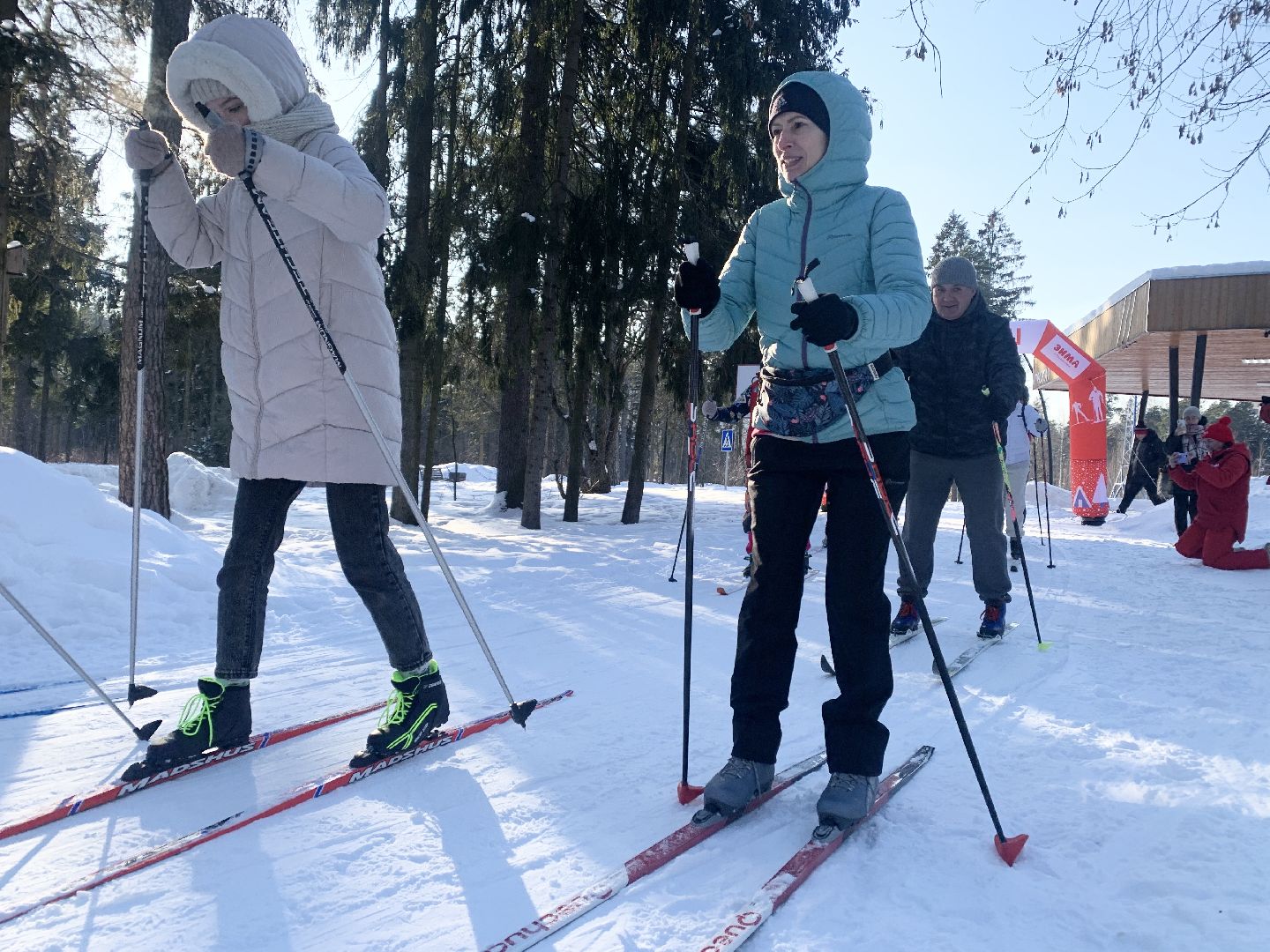 Балашиха, Подмосковье, Стартуют все, Парки, Лыжня, Лыжные гонки,
