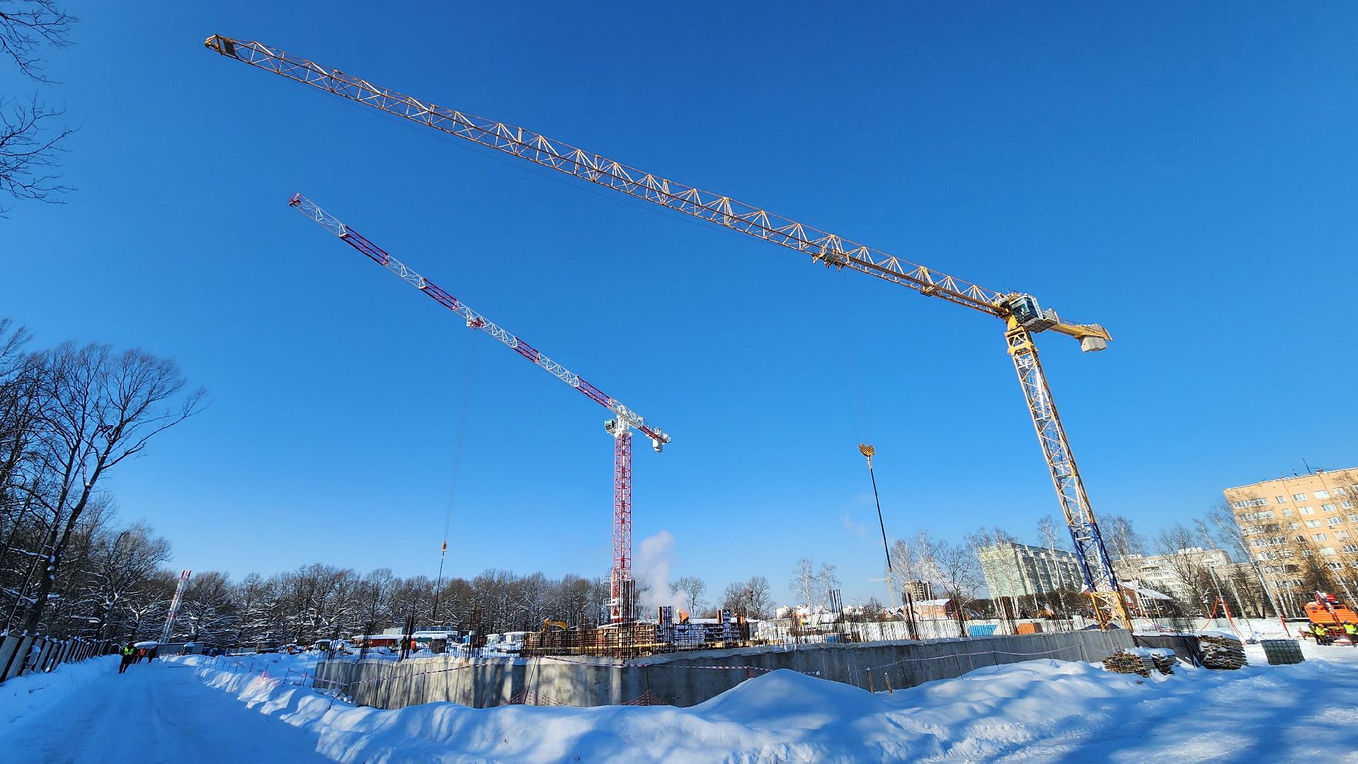 строительство школы,