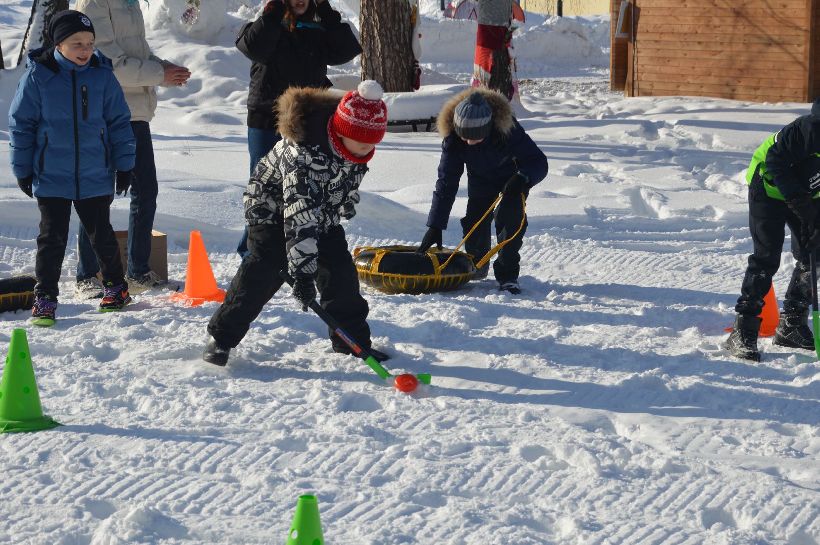 шатура, кто вперед, стартуют все, парки подмосковья, зима в подмомсковье, зима в парках, эстафета,
