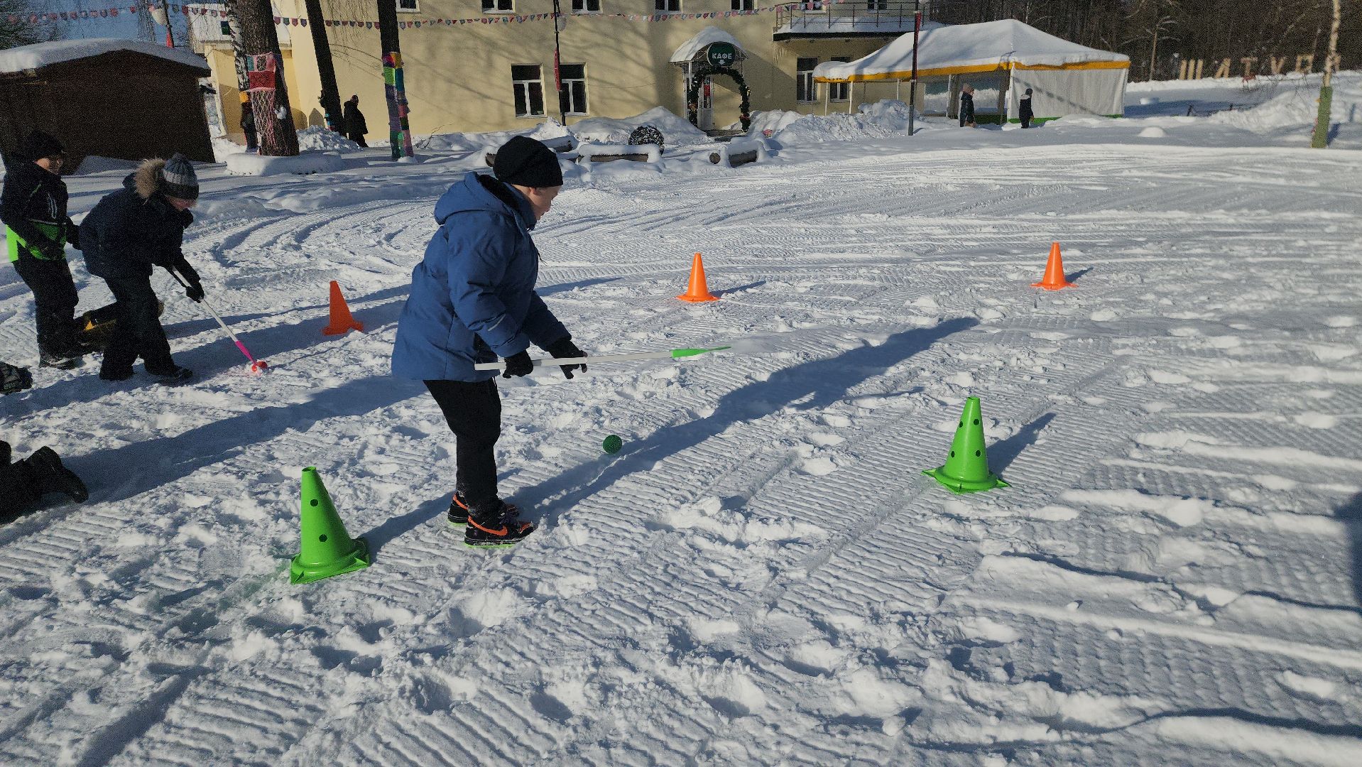 шатура, кто вперед, стартуют все, парки подмосковья, зима в подмомсковье, зима в парках, эстафета,